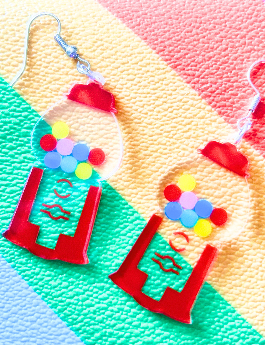 Gumball Machine Earrings