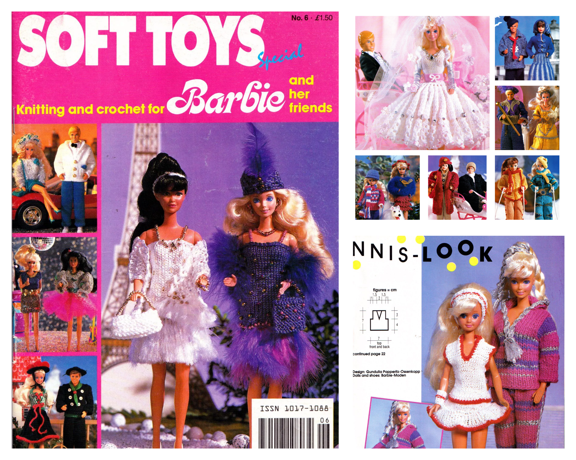 Soft Toys Magazine - Knitting and Crochet for Barbie and her Friends