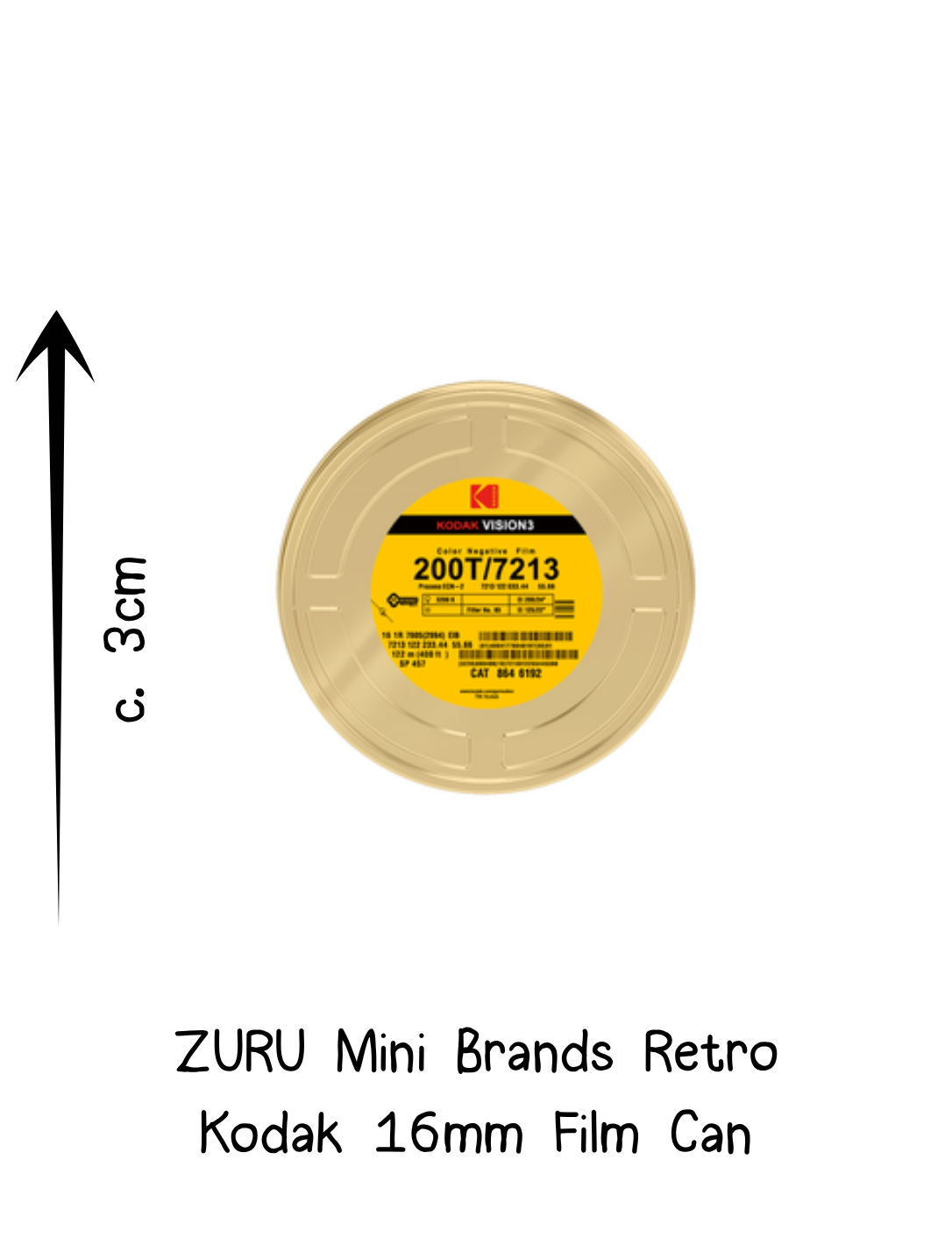 Zuru Mini Brands Retro Kodak 16mm Film Can