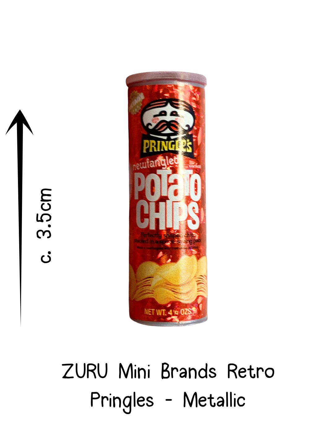 Zuru Retro Mini Brands Metallic Pringles