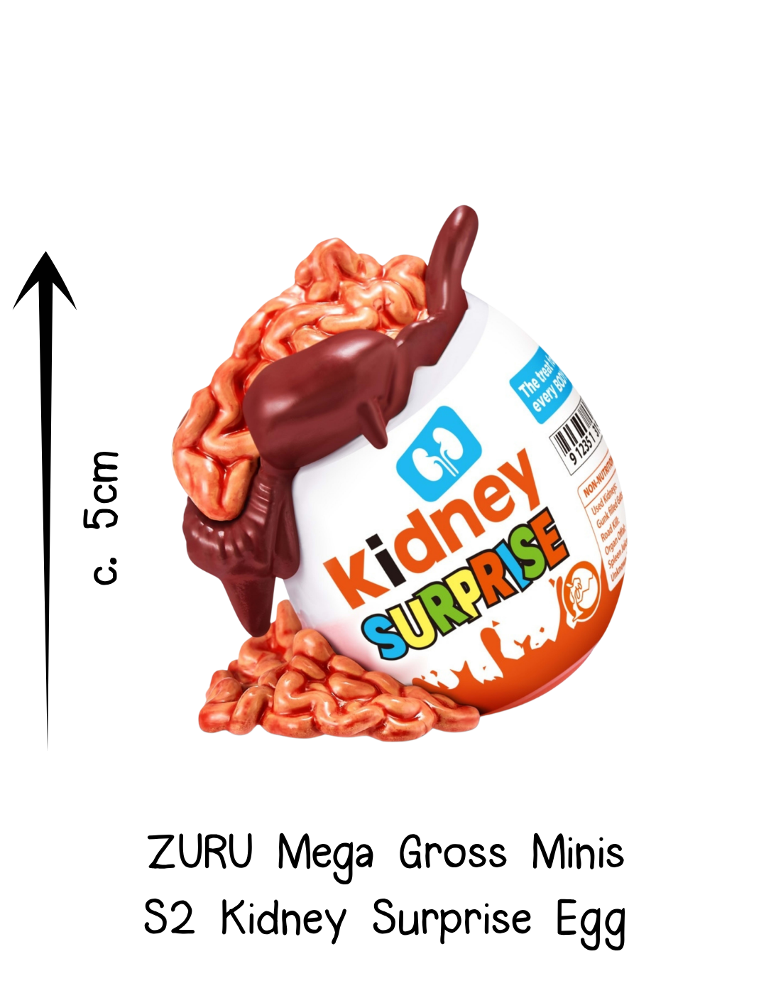 Zuru Mega Gross Minis Kidney Surprise Egg