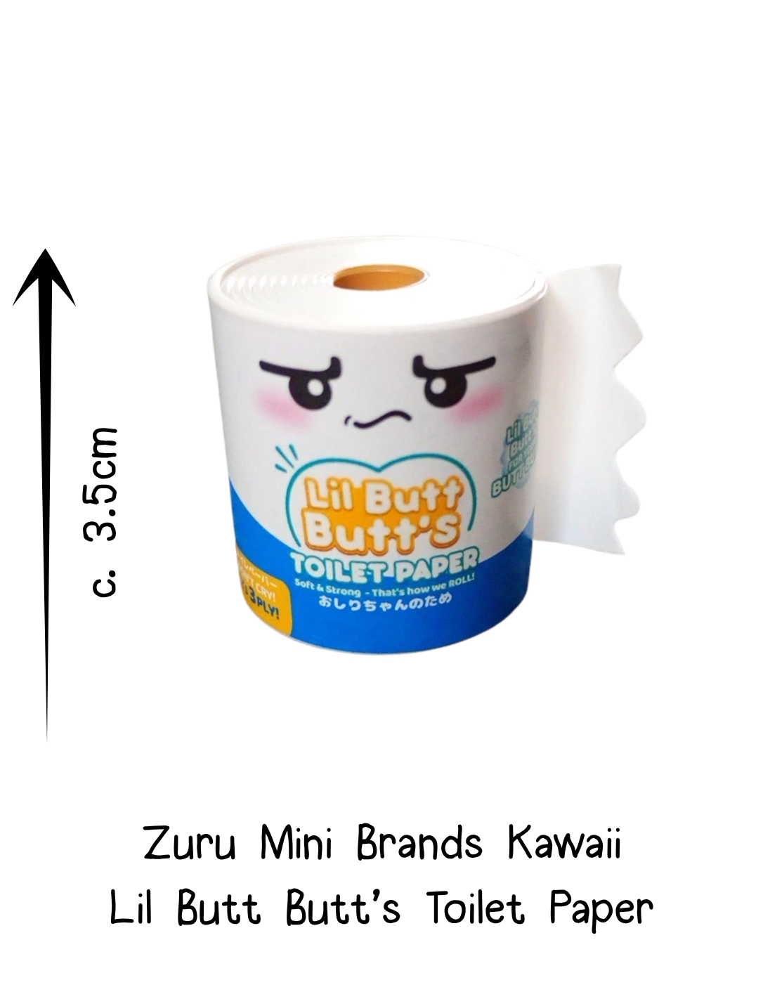 Zuru Mini Brands Kawaii Lil Butt Butt's Toilet Paper