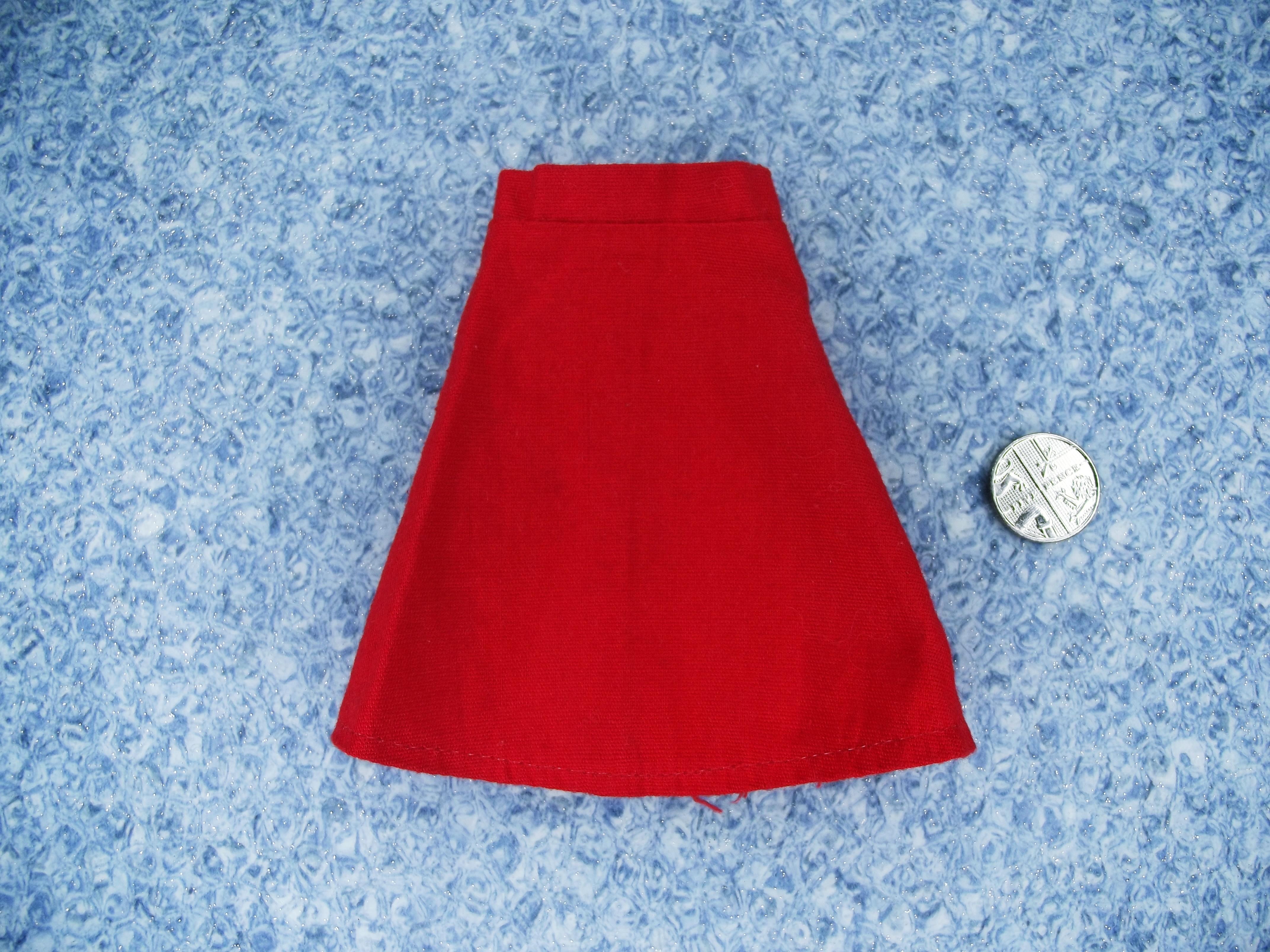 1976 Pedigree Sindy Fashion Doll Disco Date Red Skirt