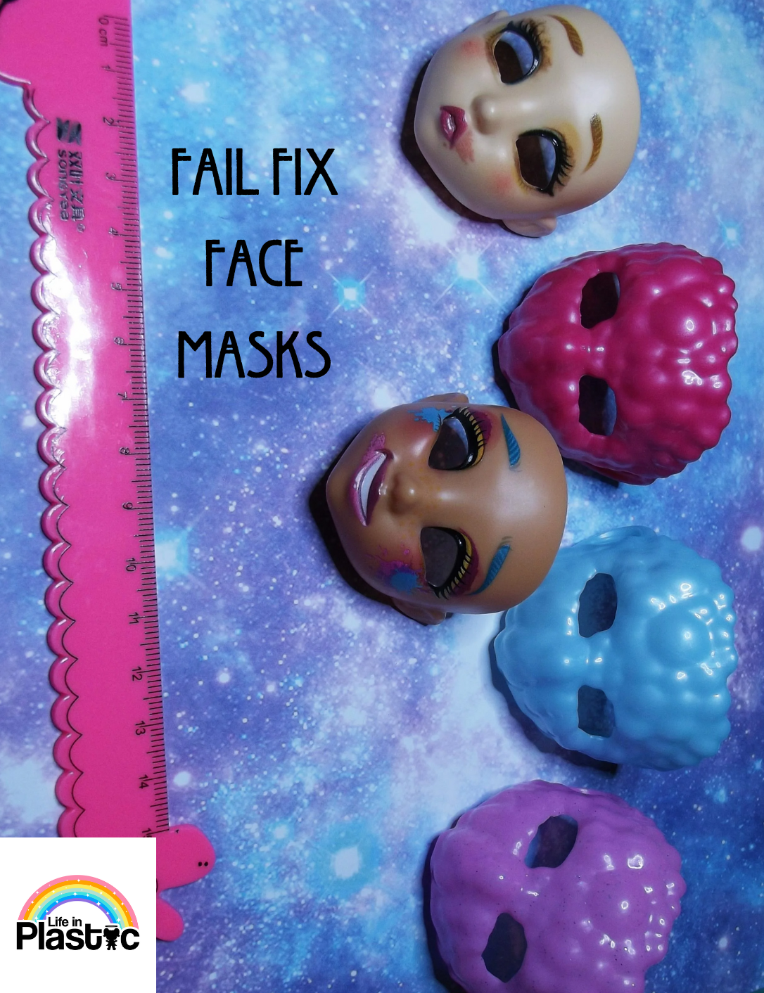 Fail Fix Face Masks Set