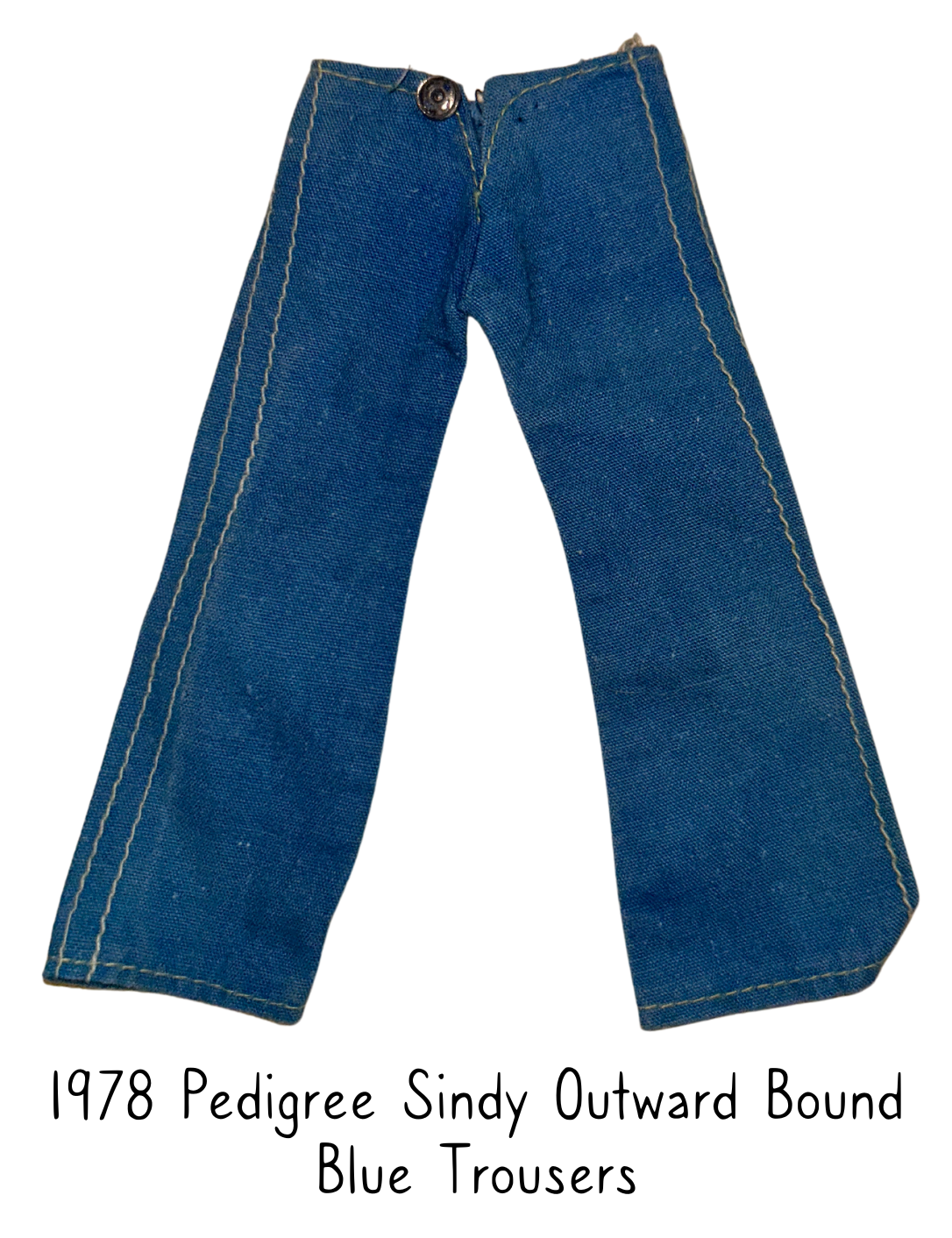1978 Pedigree Sindy Fashion Doll Outward Bound Blue Trousers