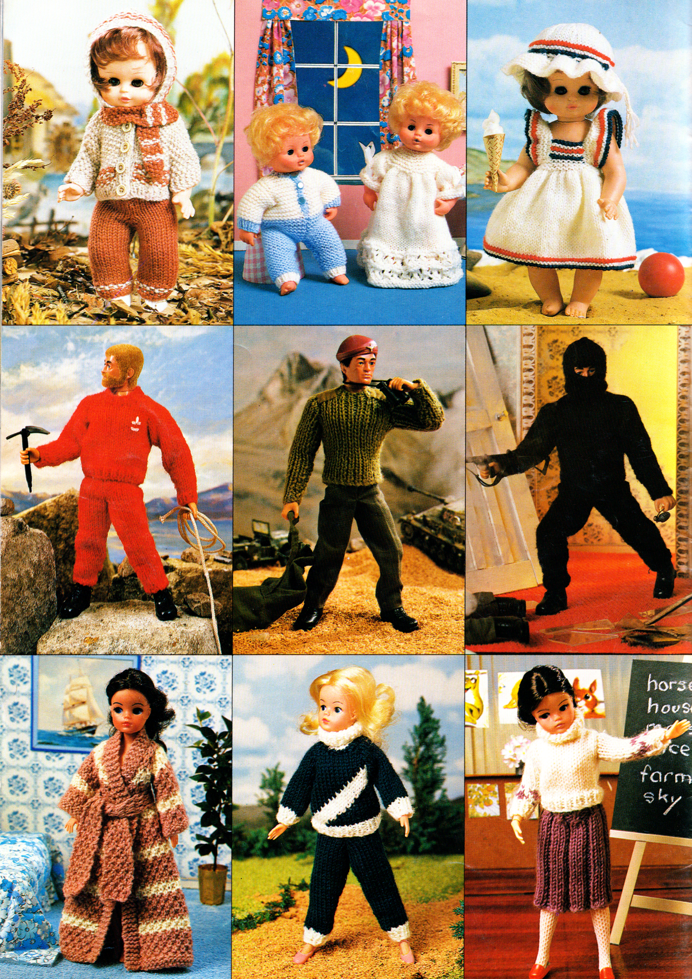 Sirdar Guys and Dolls 117 Knitting Pattern