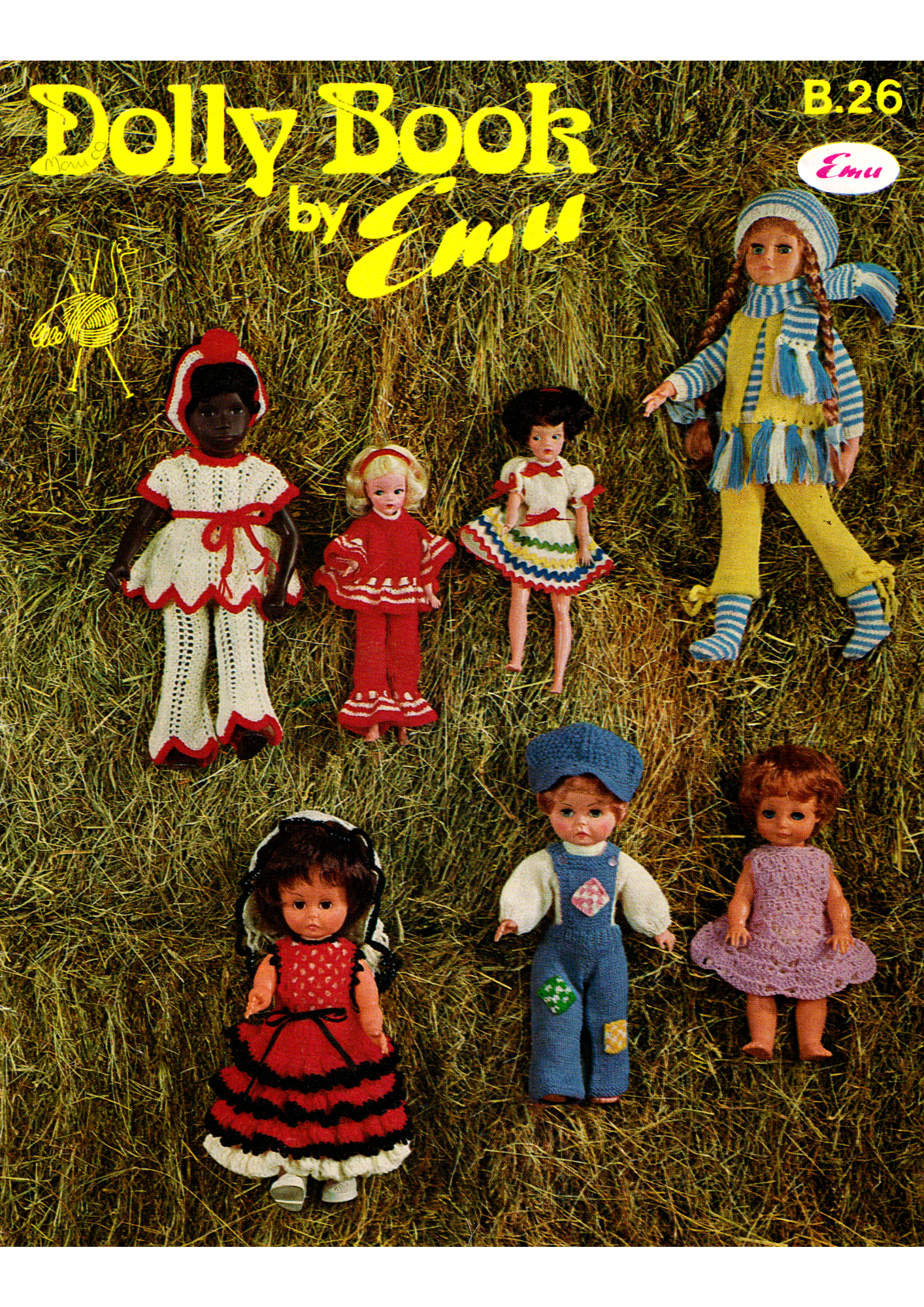 Emu B26 Dolly Book Knitting Pattern