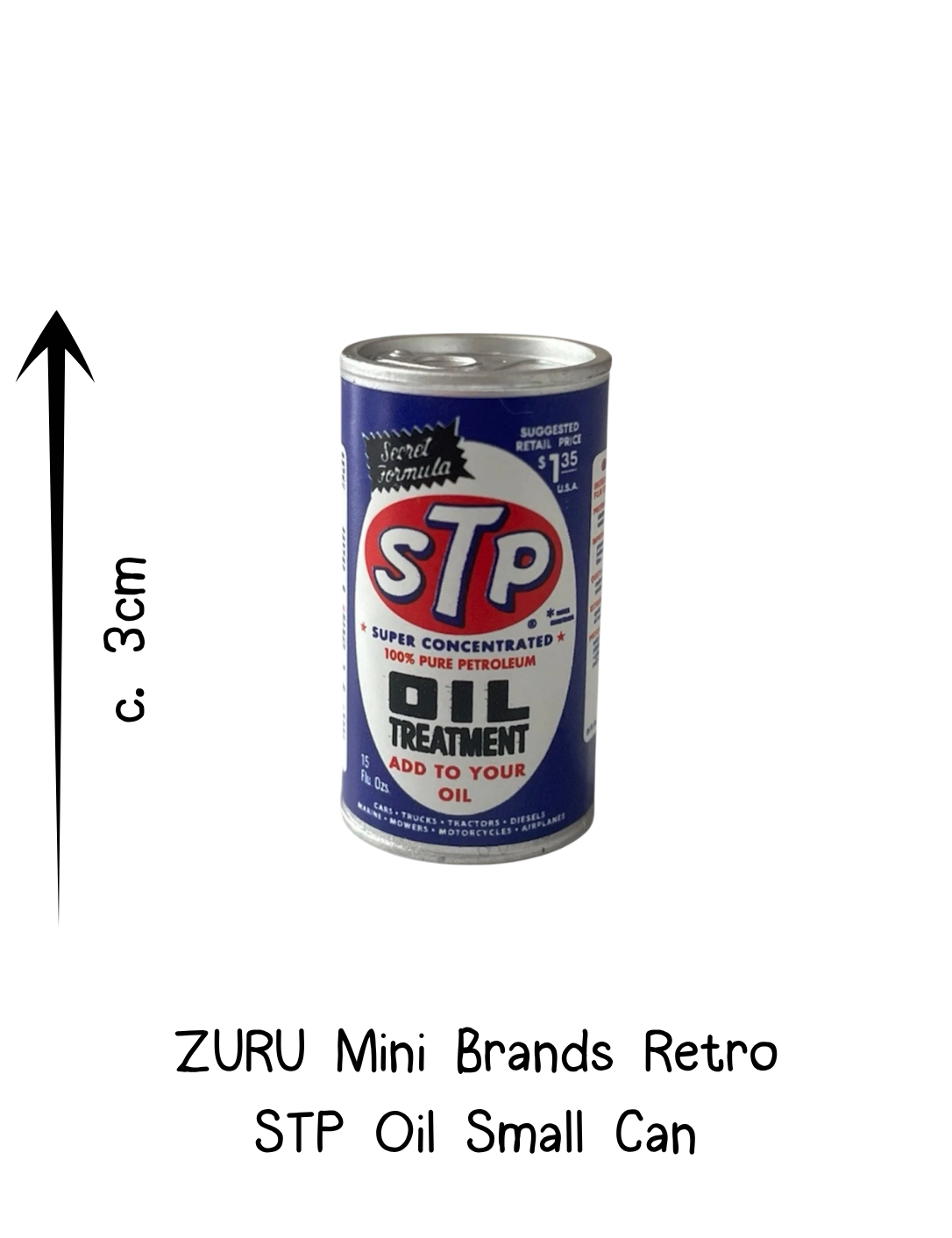 Zuru Retro Mini Brands Small STP Oil Can