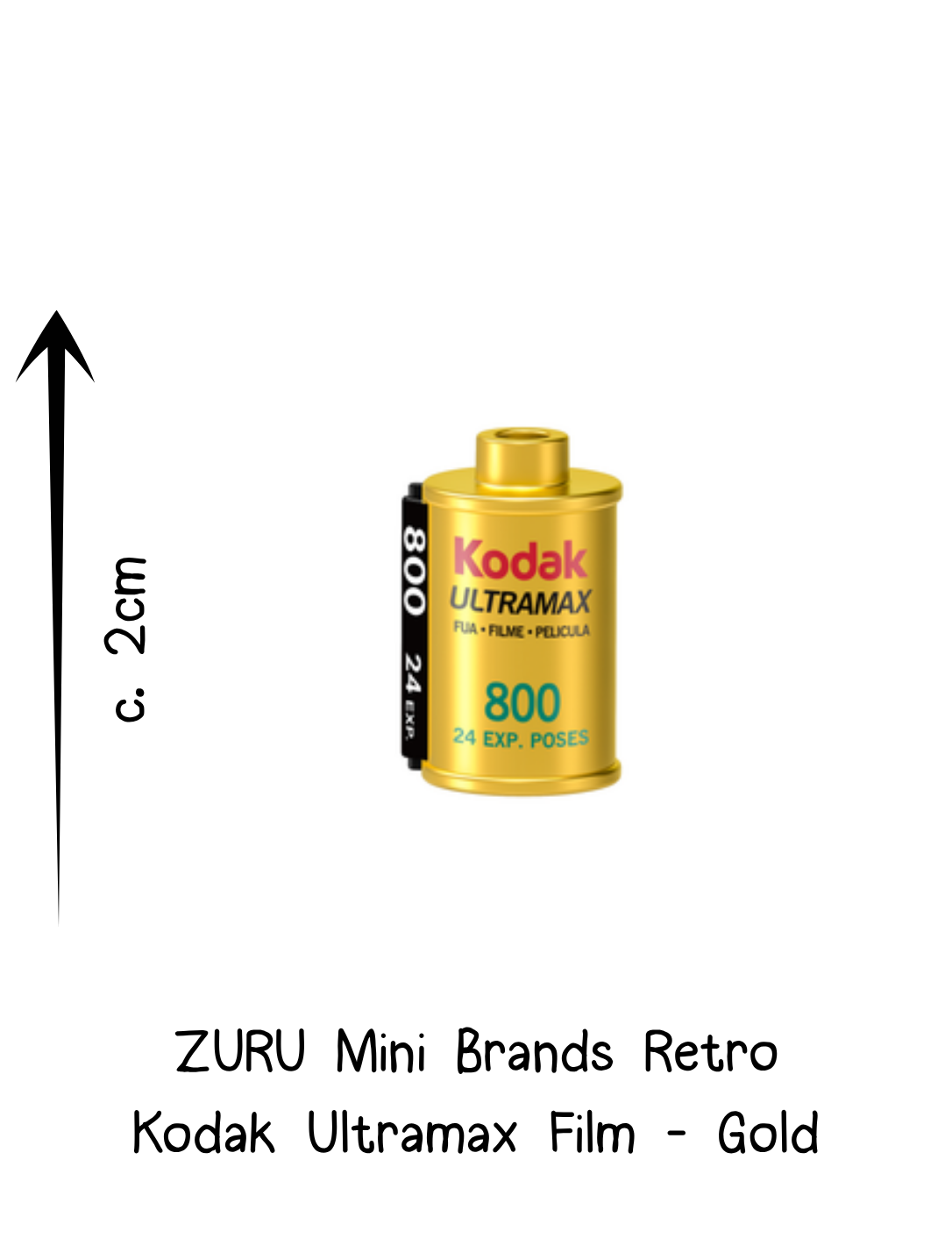 Zuru Retro Mini Brands Gold Kodak Film