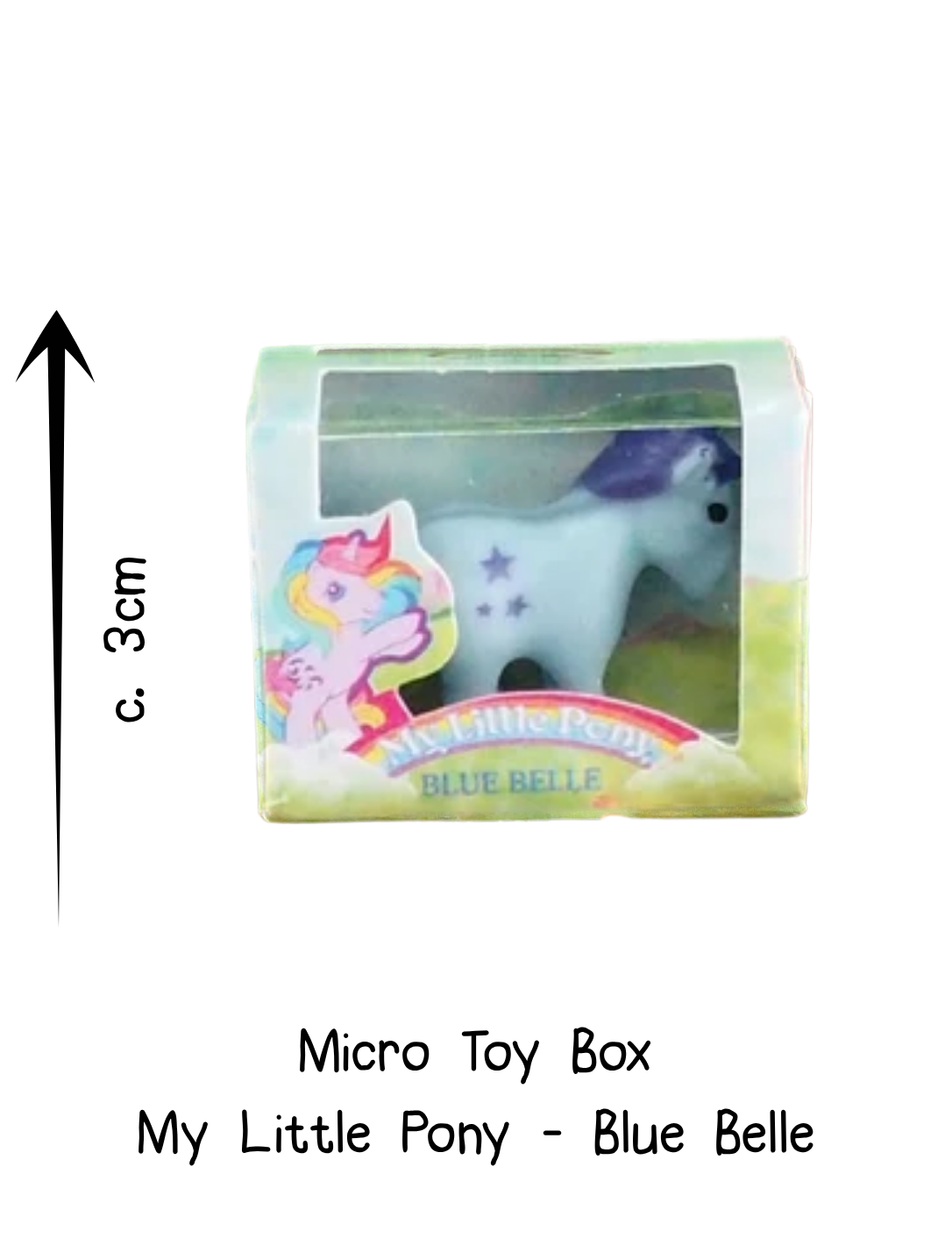 Micro Toy Box My Little Pony Blue Belle