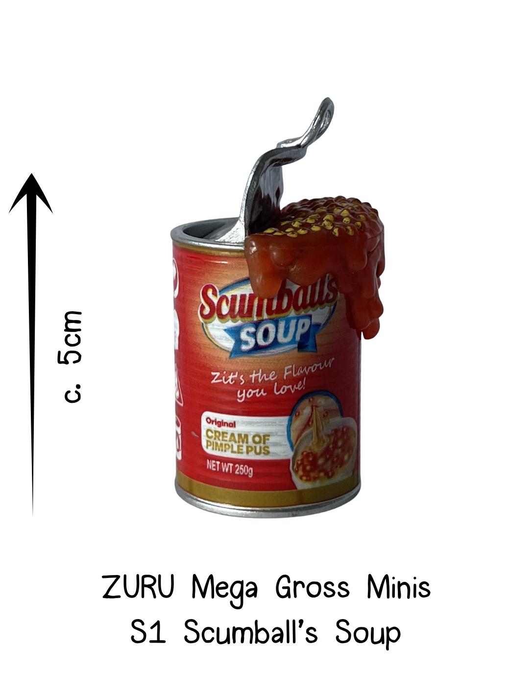 Zuru Mega Gross Minis Scumballs Soup Can