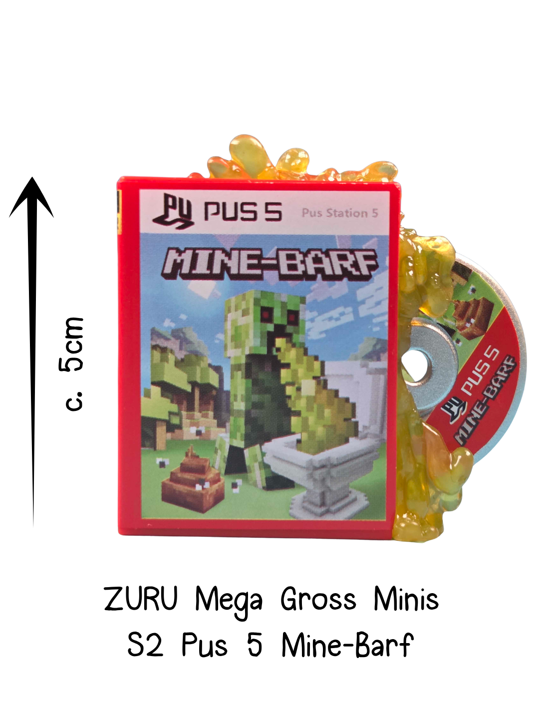 Zuru Mega Gross Minis PS5 Mine-Barf Game