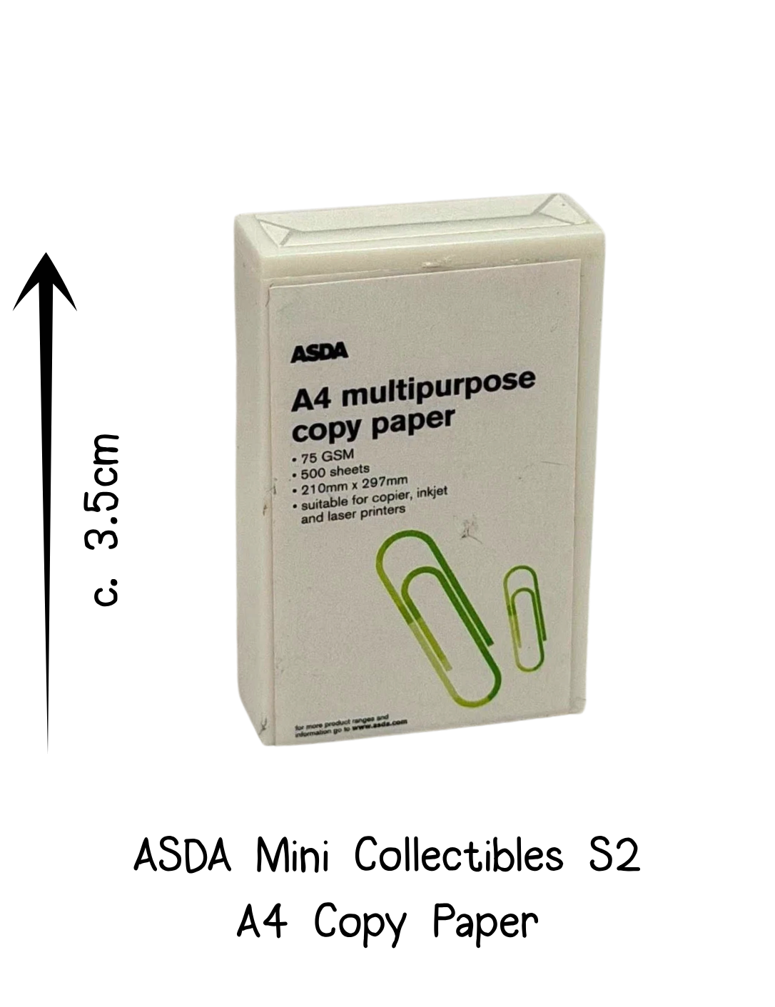 Asda Mini Collectibles A4 Copy Paper