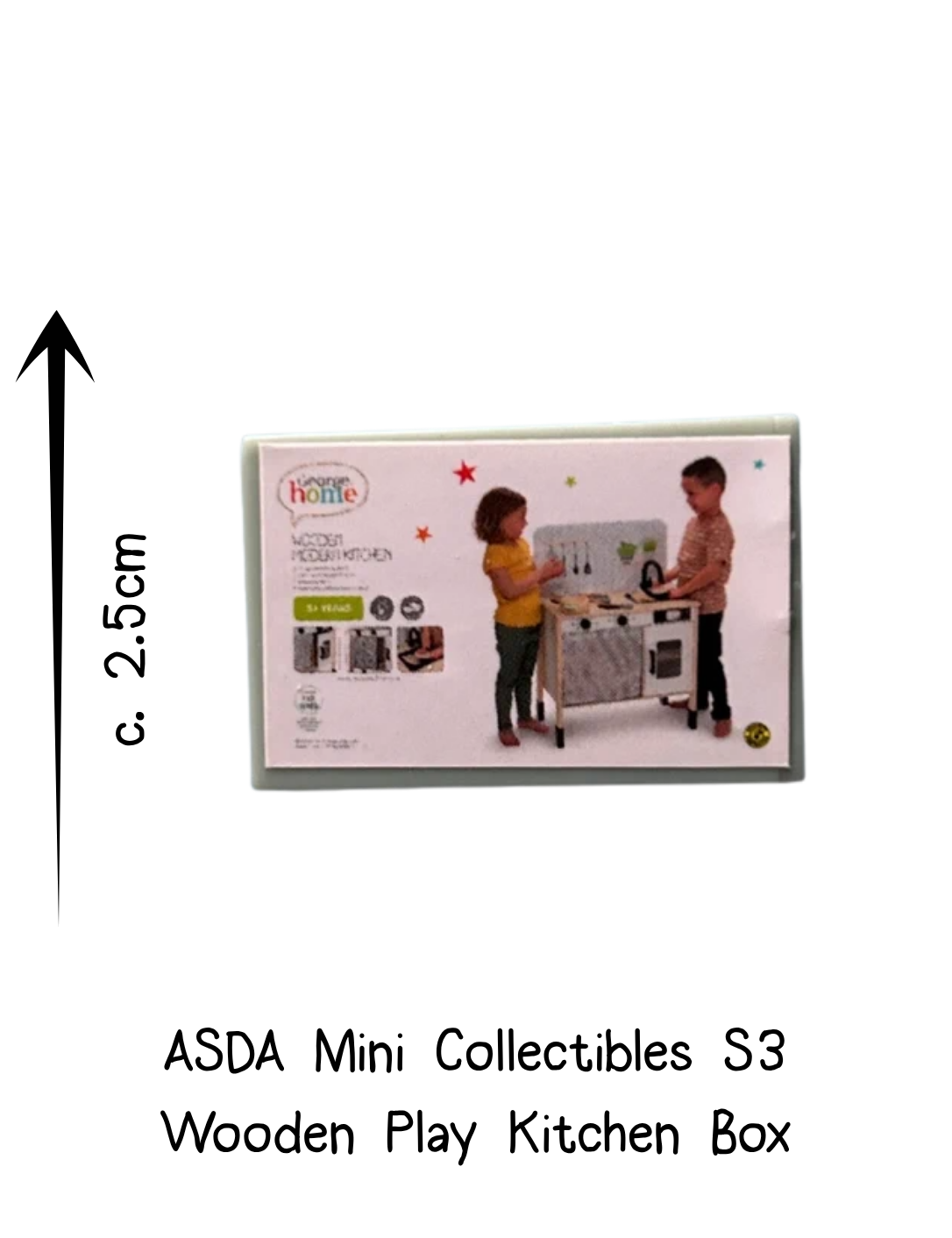 Asda Mini Collectibles Play Kitchen Box