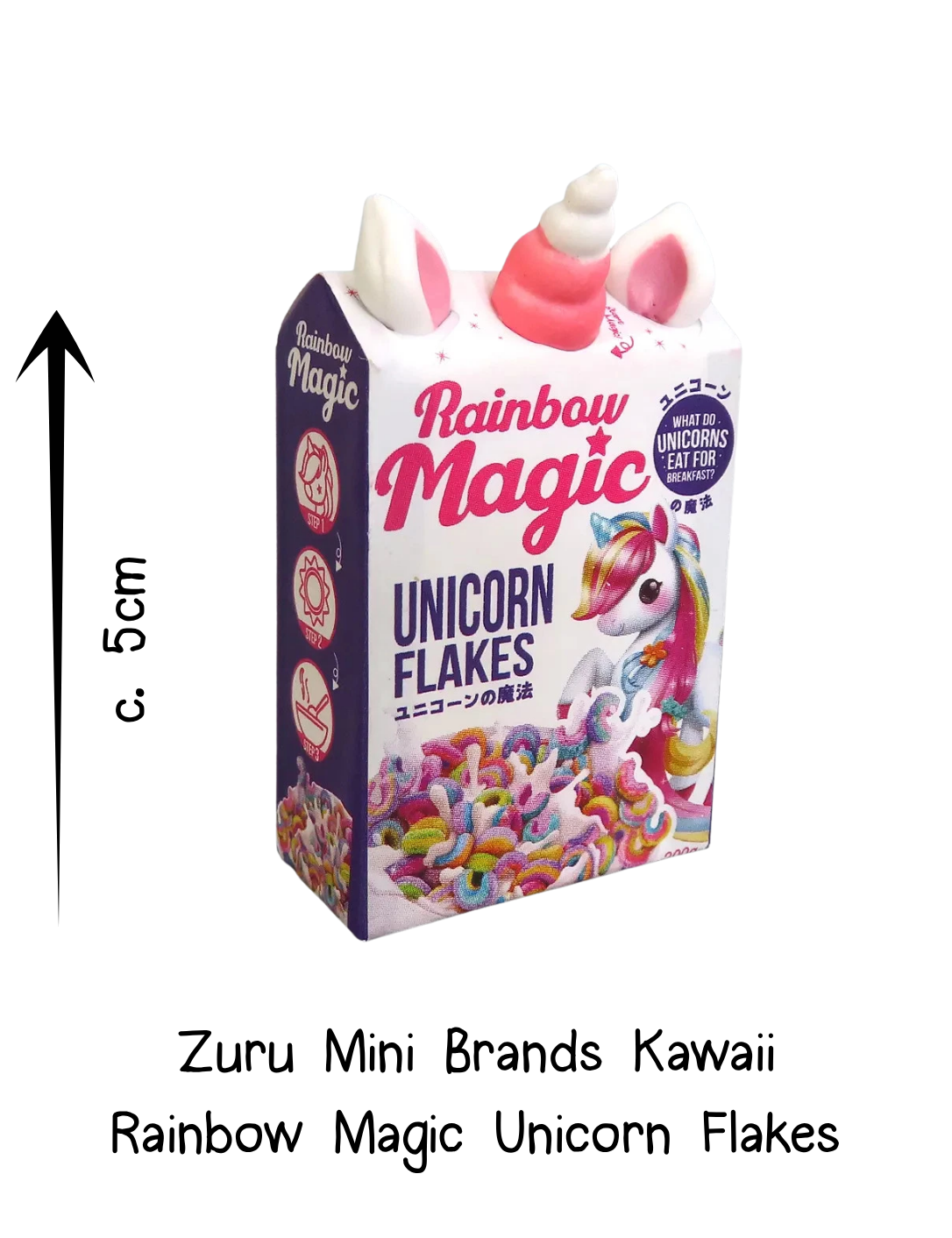 Zuru Mini Brands Kawaii Rainbow Magic Unicorn Flakes