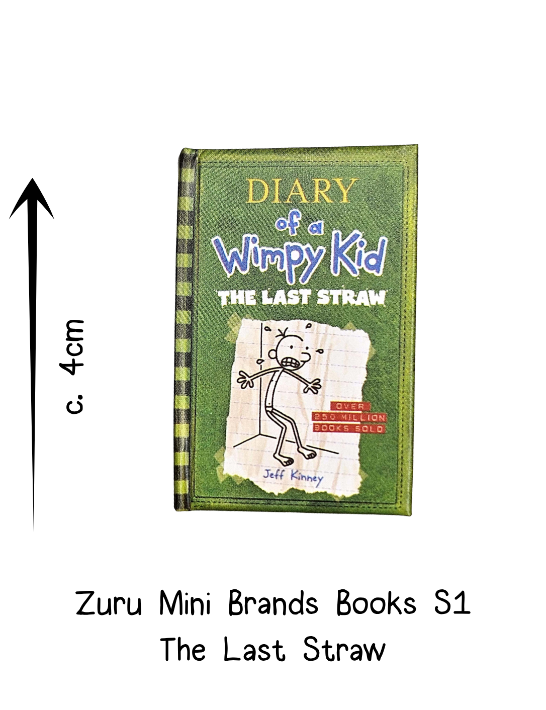 Zuru Mini Brands Books Diary of a Wimpy Kid The Last Straw - Jeff Kinney