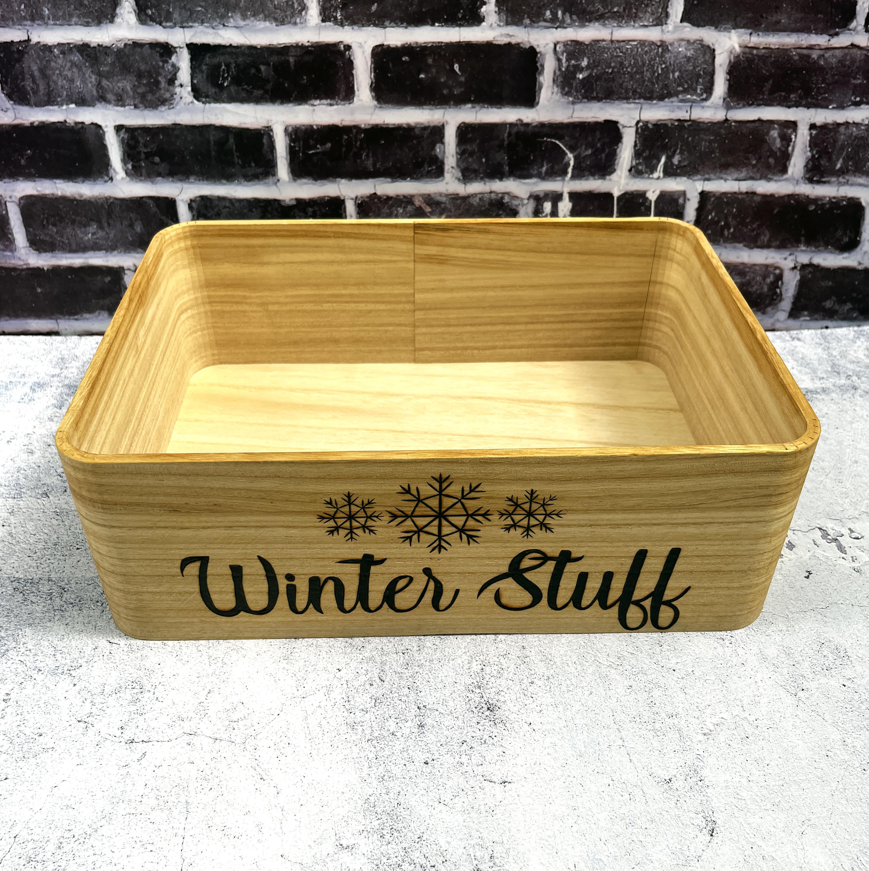 box for winter things