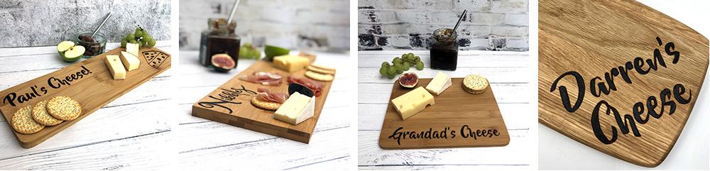 personalised cheese board