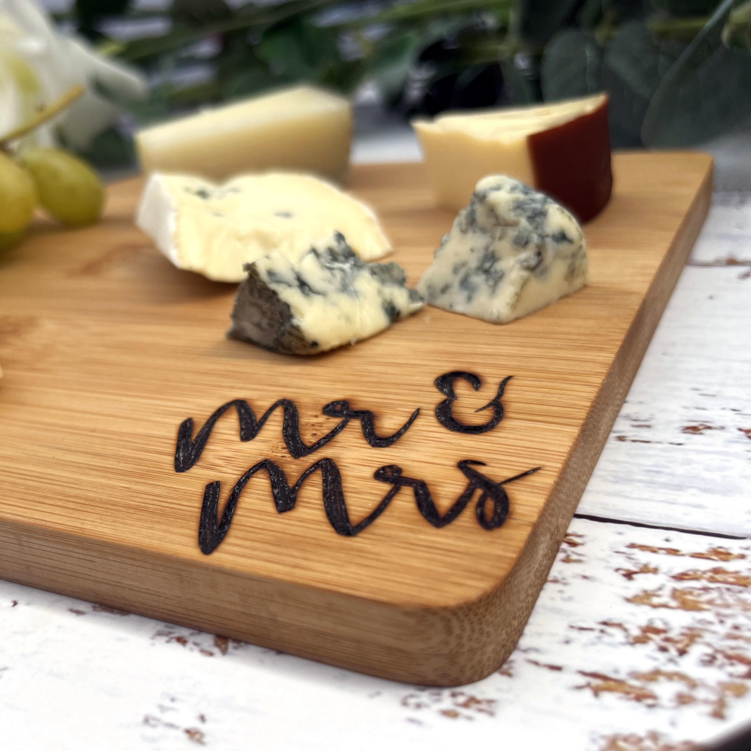 wood gin board for couple