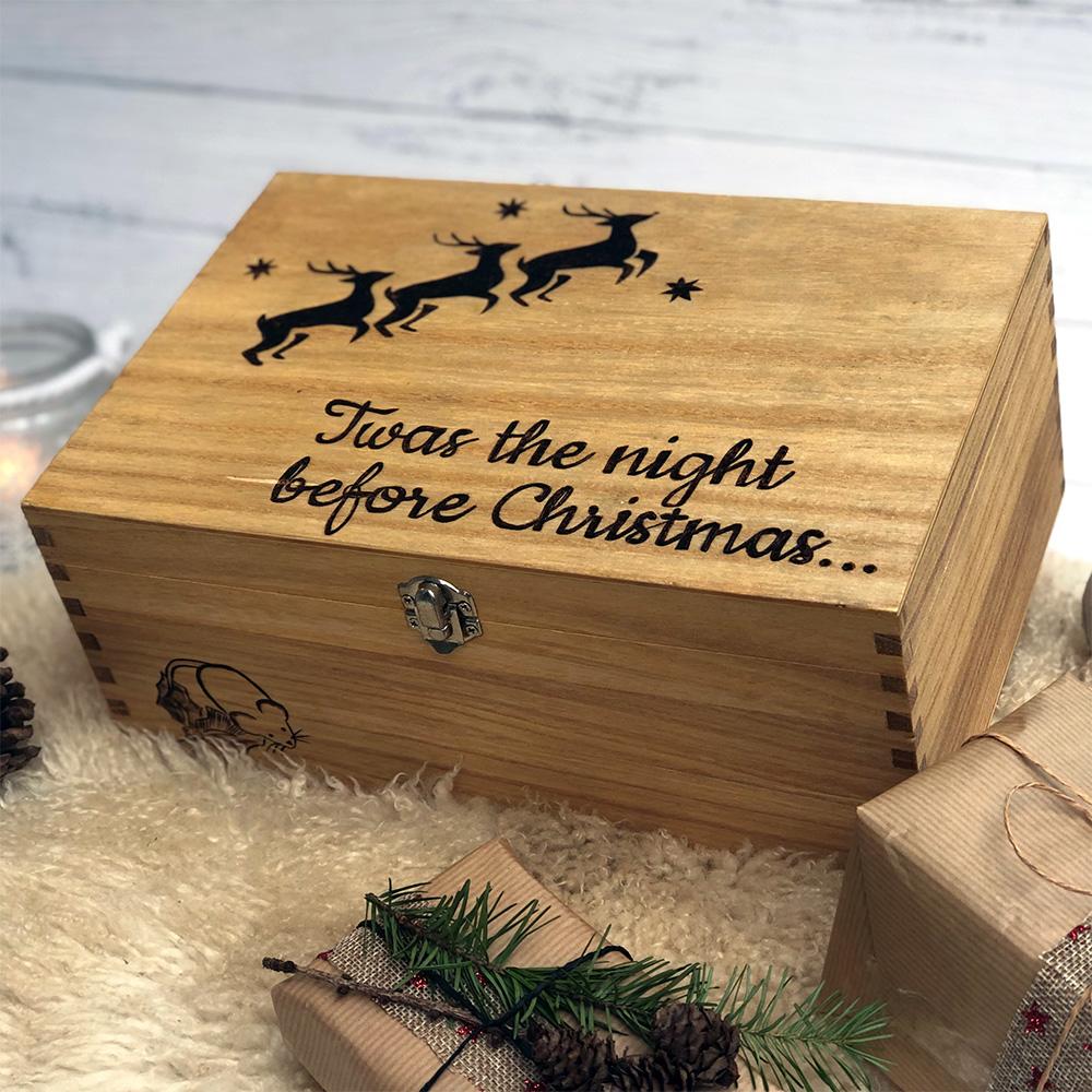 twas the night before christmas wooden box