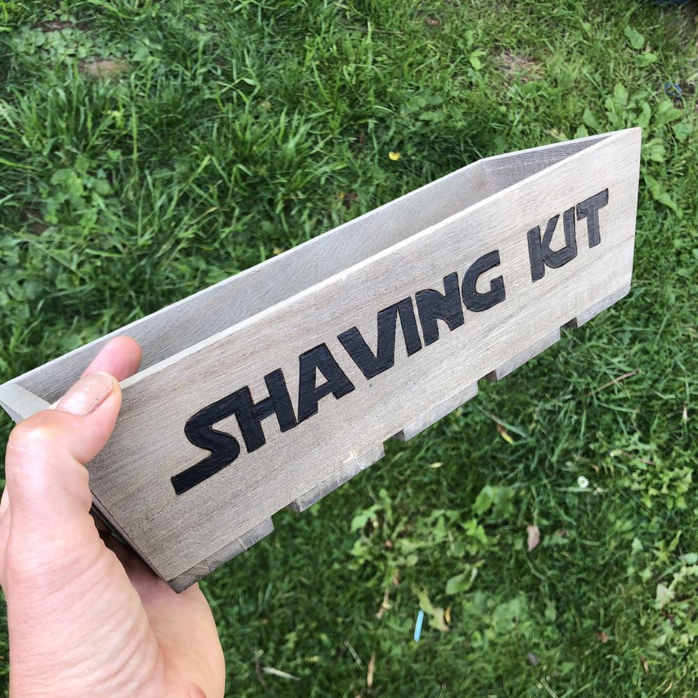shaving kit box
