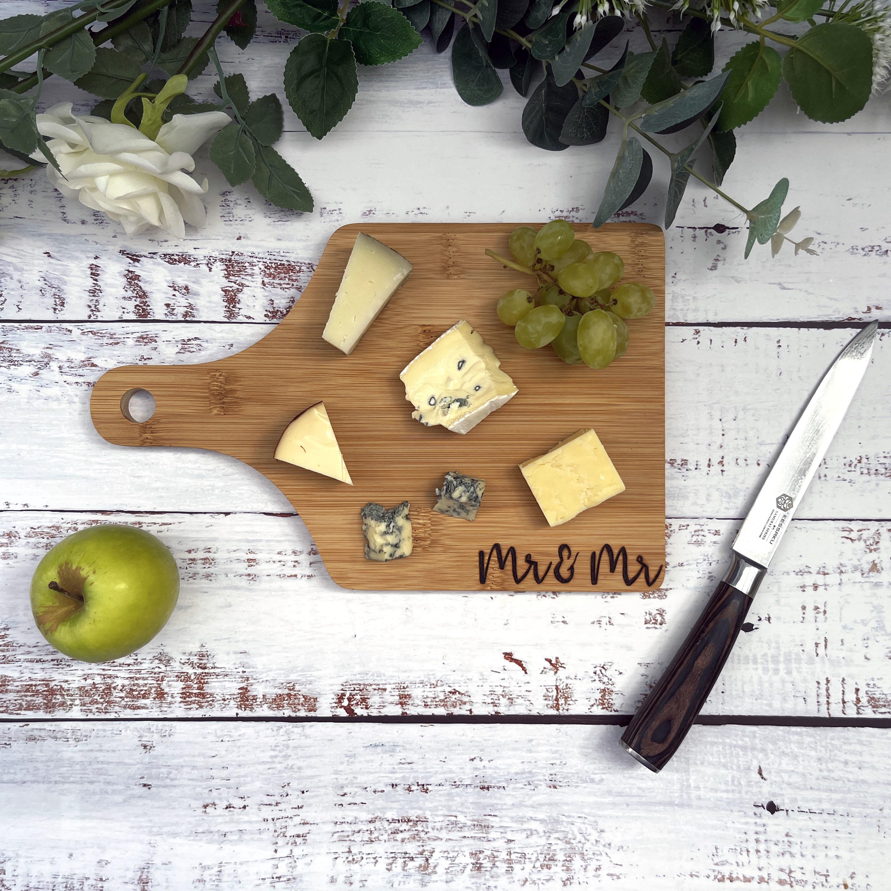 wooden gin board for couple