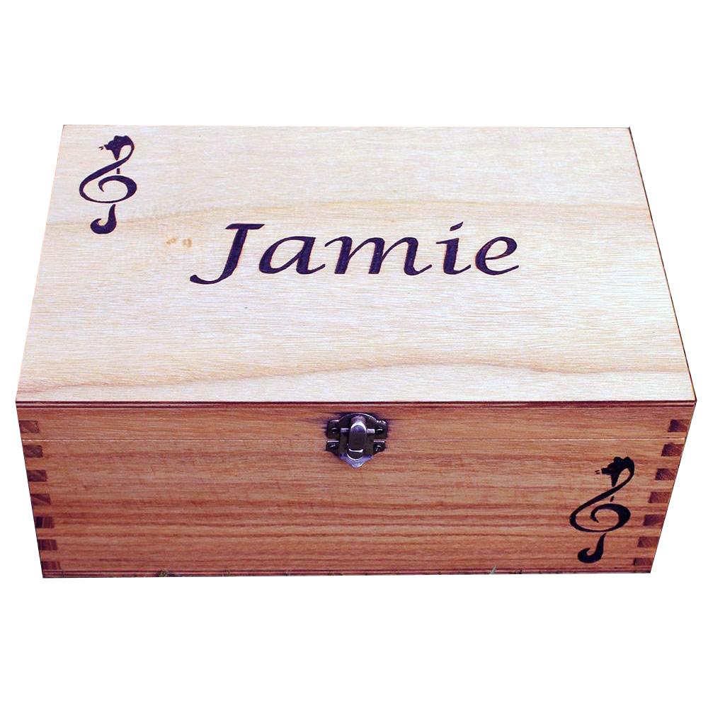 Bespoke Wood Box with Custom Design