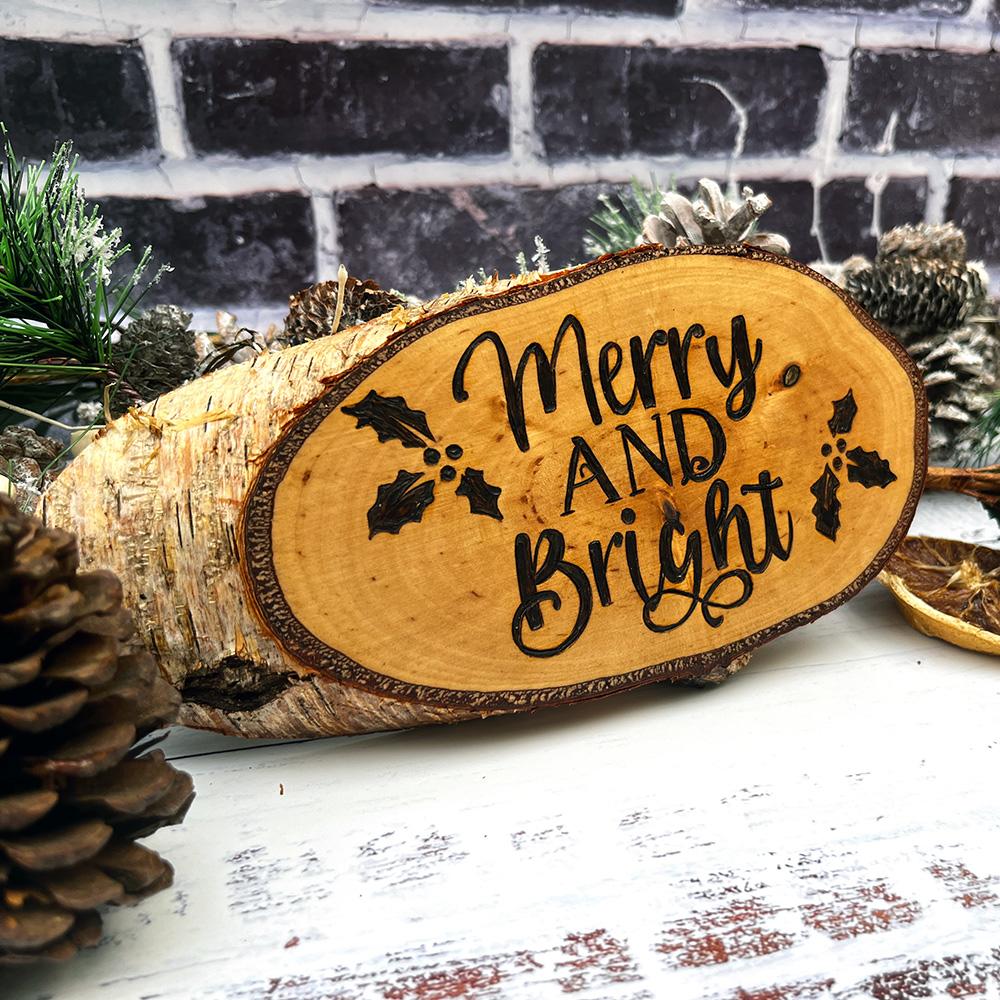 Merry and Bright  Decoration