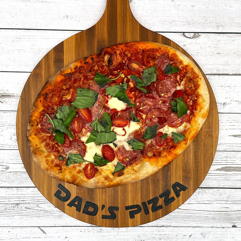 dads pizza board
