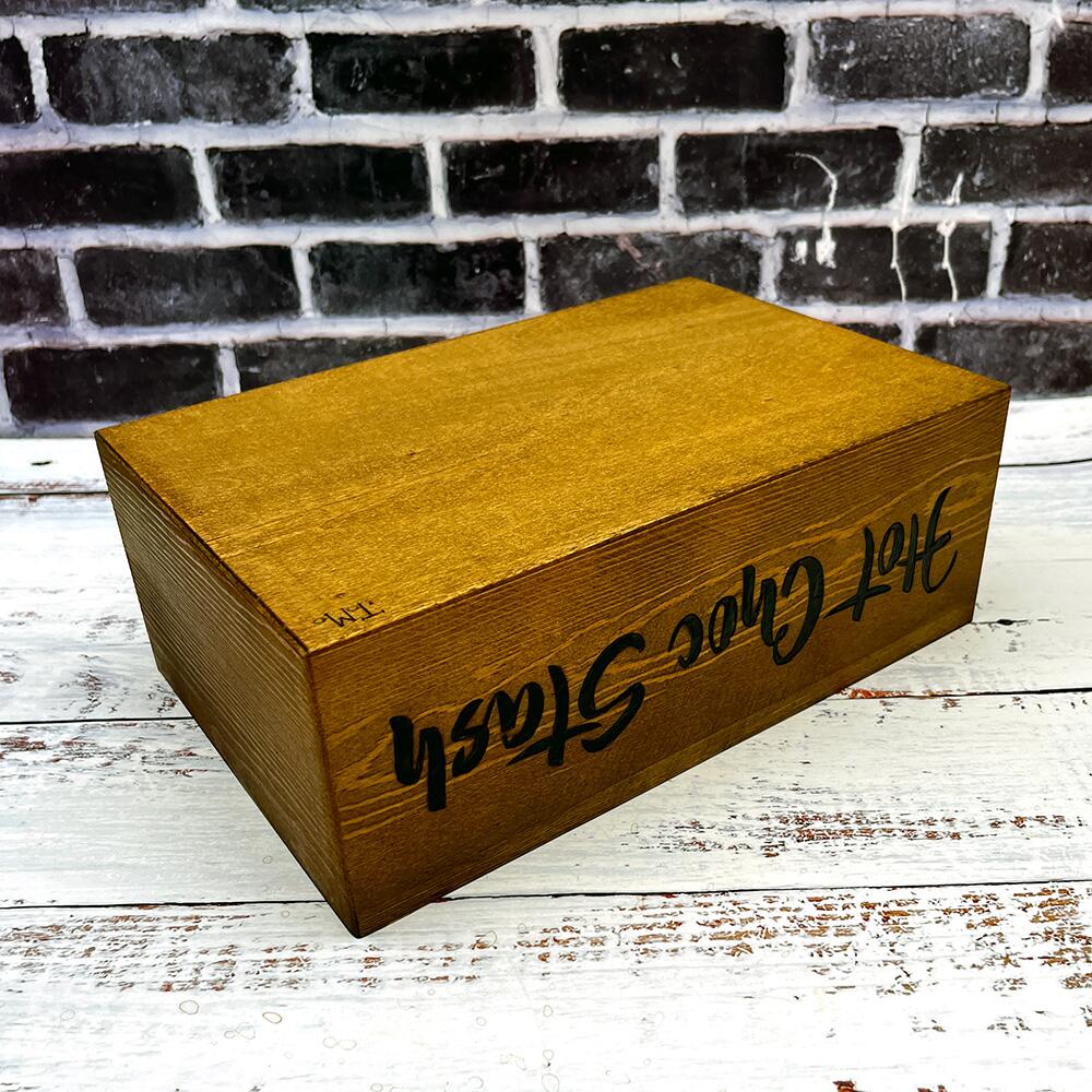Hand made wooden box