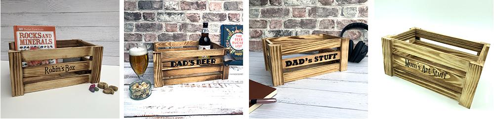 crates for mum and dad gift