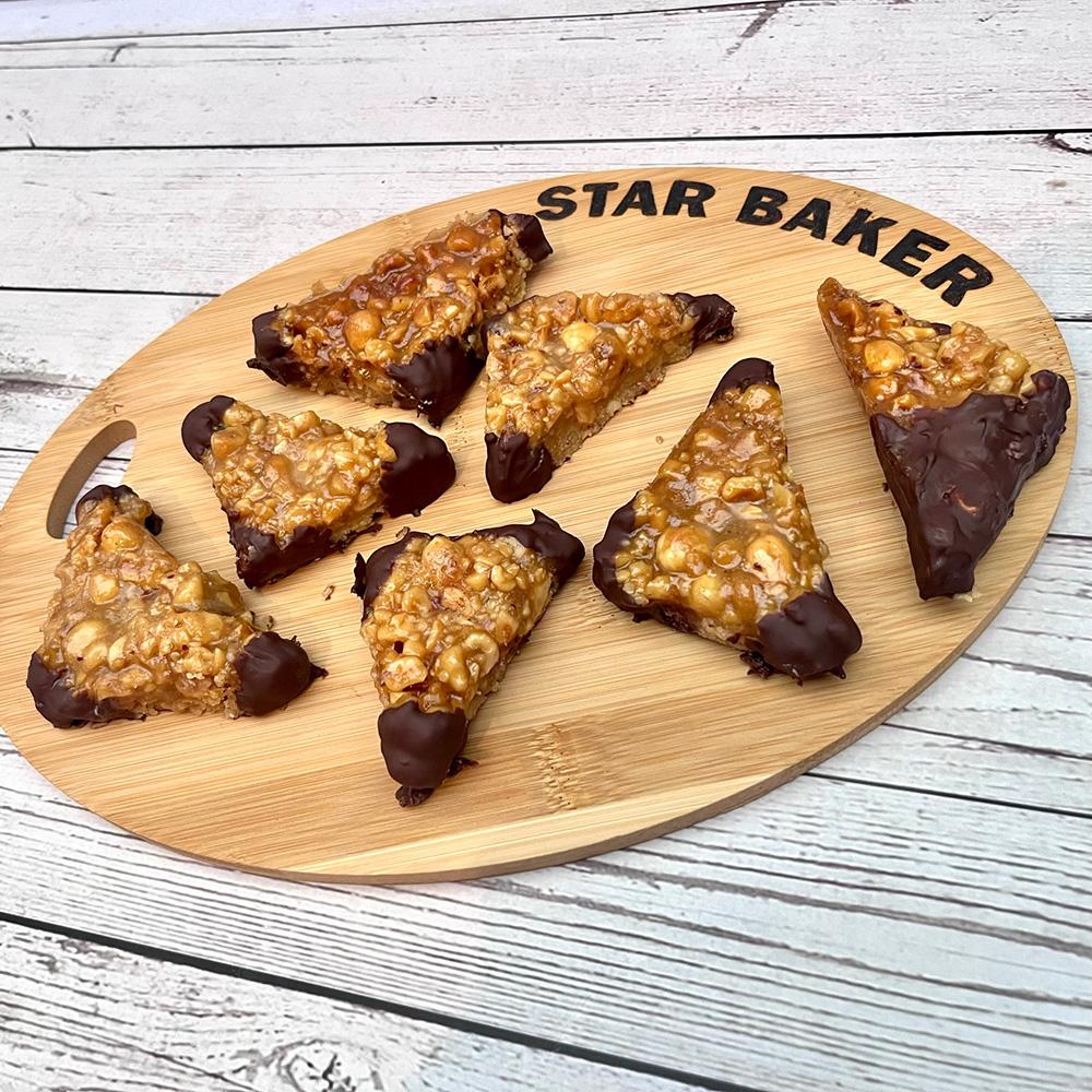 star baker wooden food board