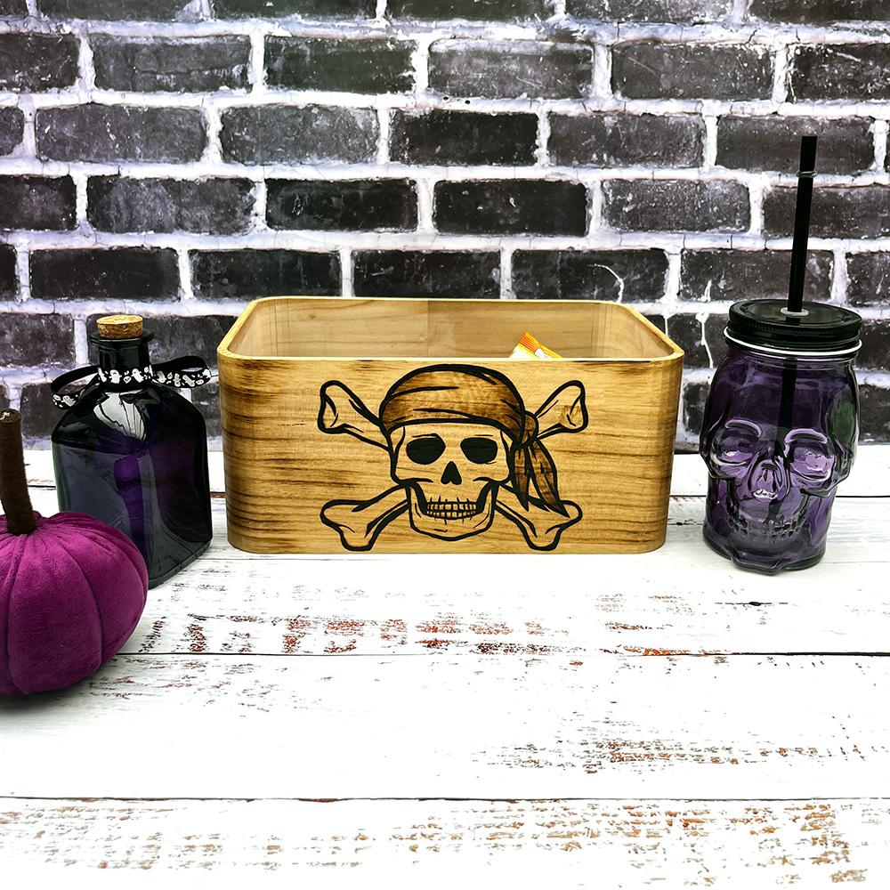 Skull box for halloween