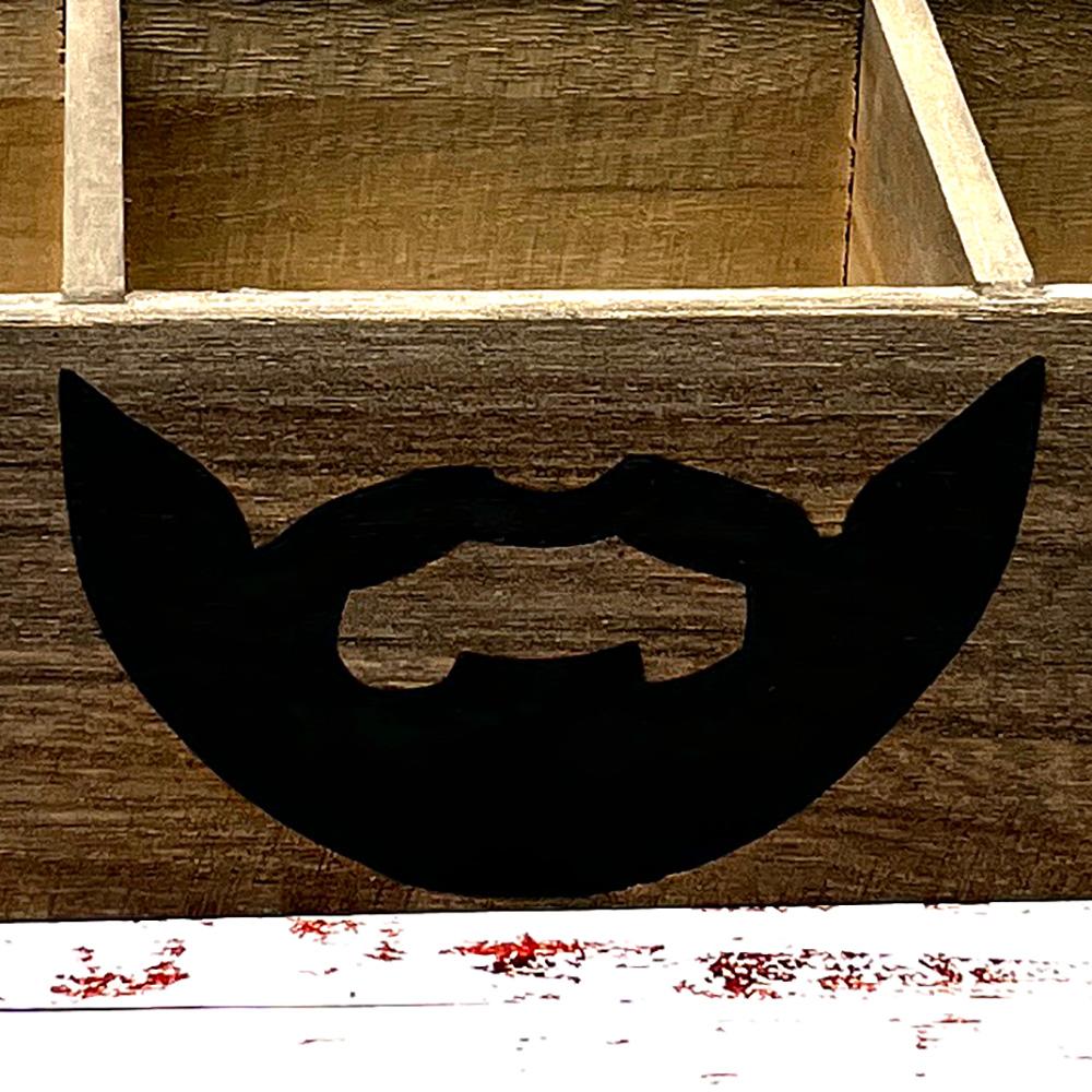 beard design on box