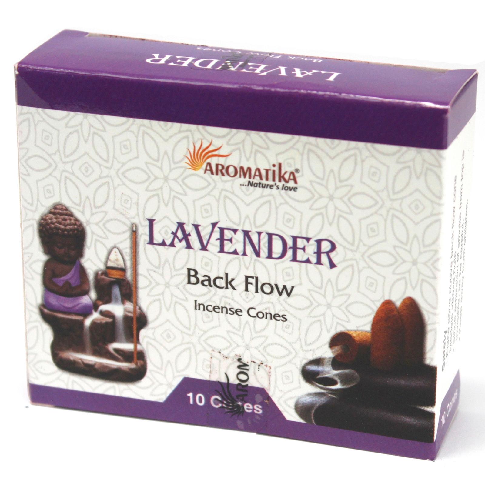 Aromatica Lavender Backflow Incense Cones