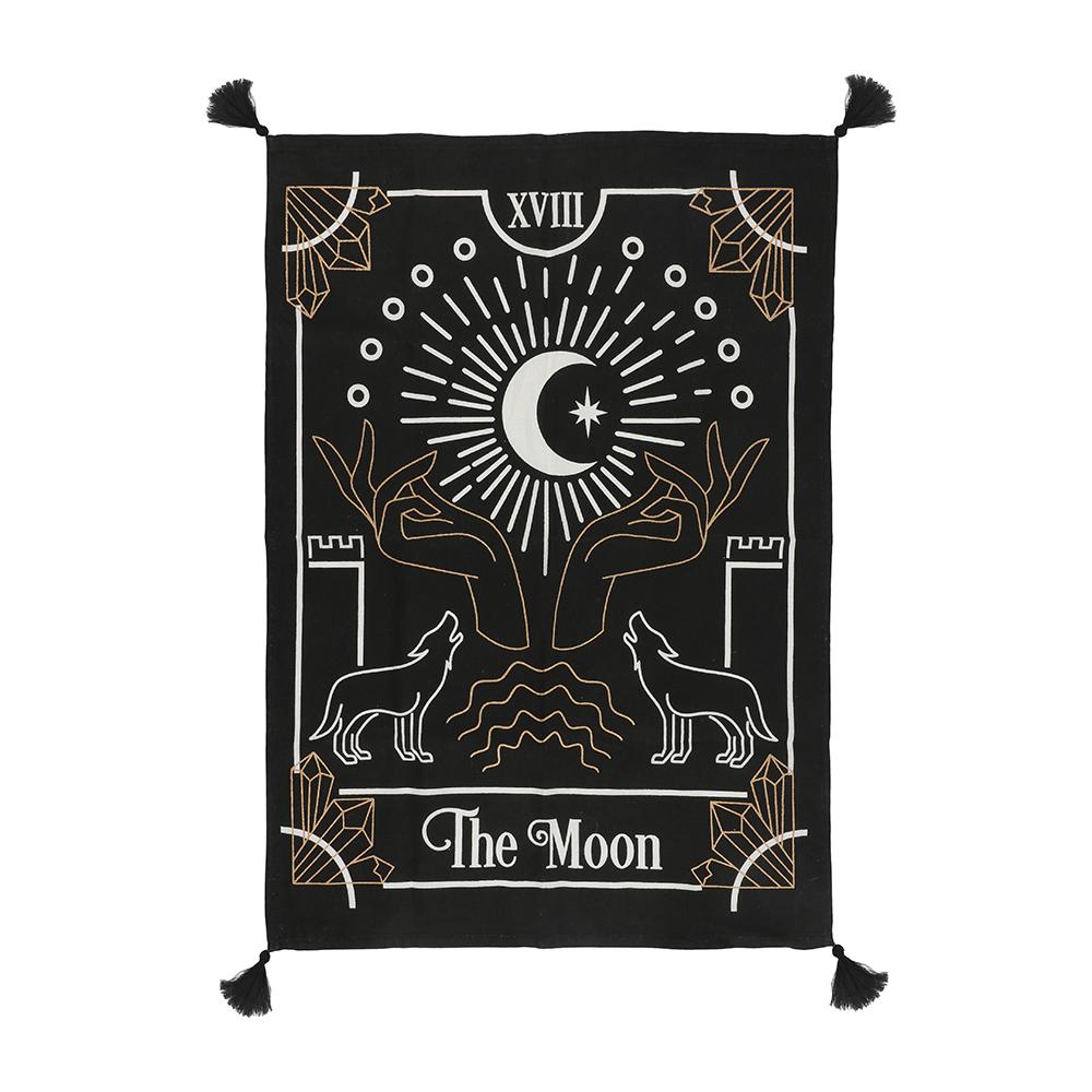 Moon Tarot Card Wall Tapestry (64cm x 48cm)