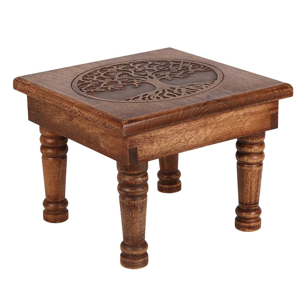 Large Tree of Life Wicca Altar Table