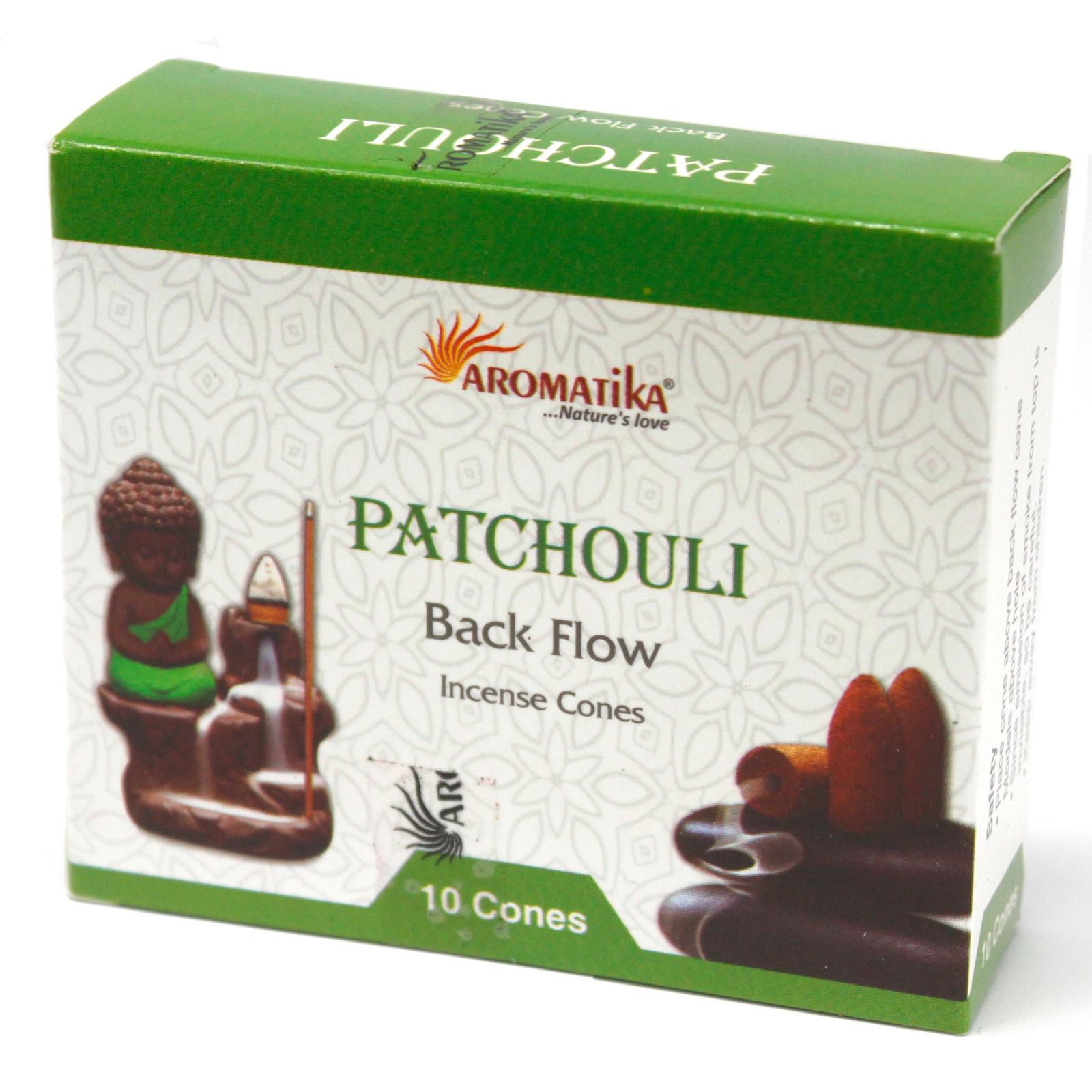 Aromatica Patchouli Backflow Incense Cones