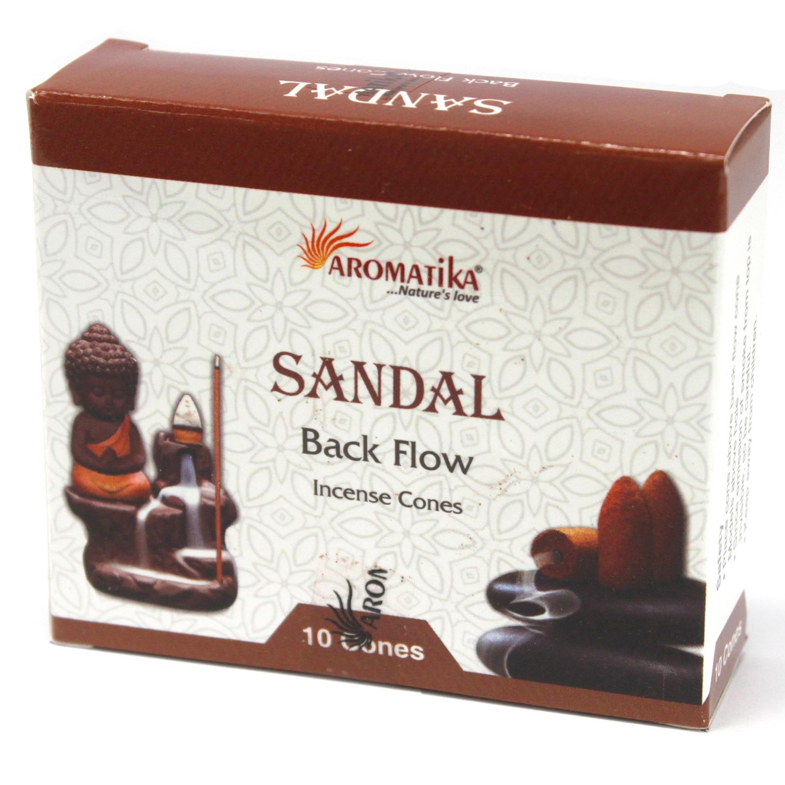 Aromatica Sandal Backflow Incense Cones
