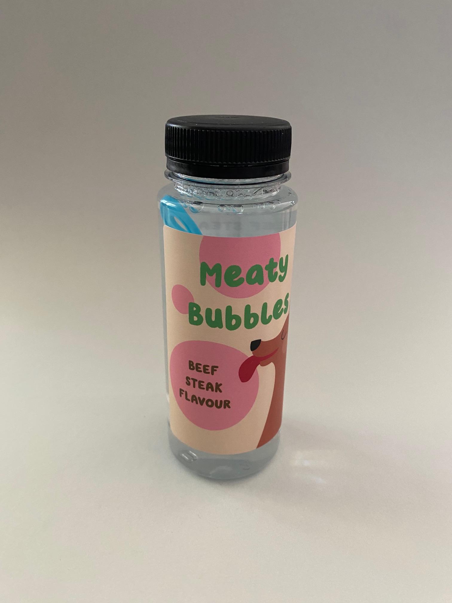 Meaty Bubbles for Dogs