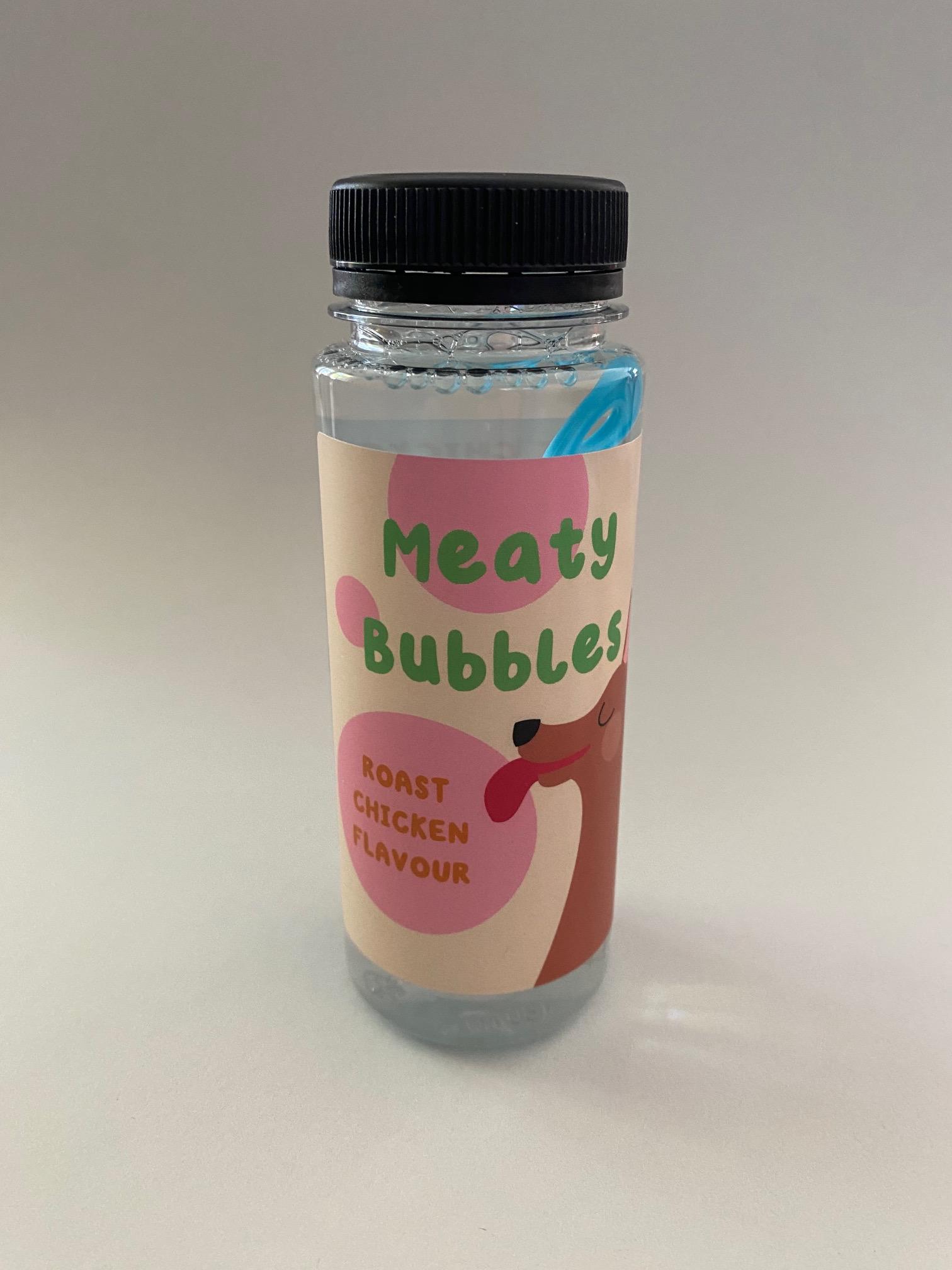 Meaty Bubbles for Dogs