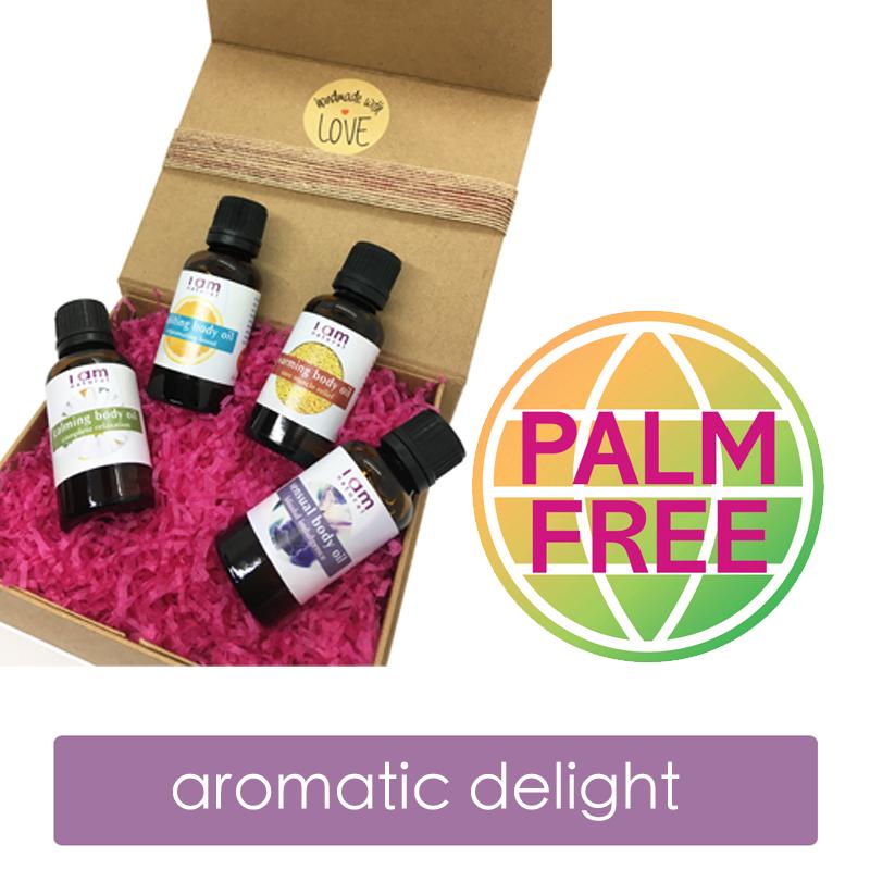 Organic Massage Moment Wellbeing Gift Set is palm oil free