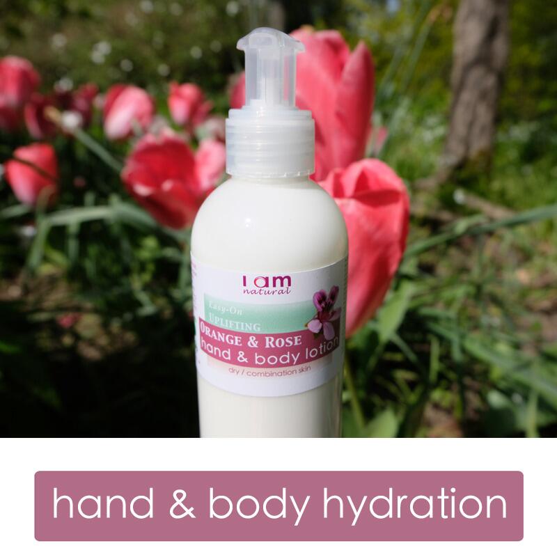 Organic Easy-On Orange & Rose Hand & Body Lotion