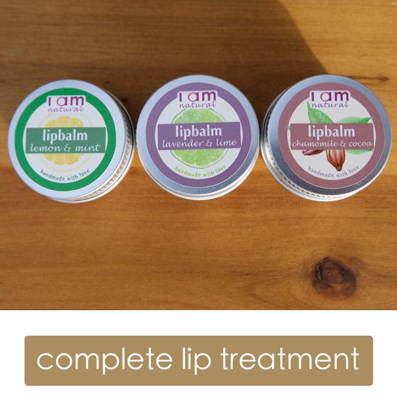 Complete Lipbalm Treatment Set of 3