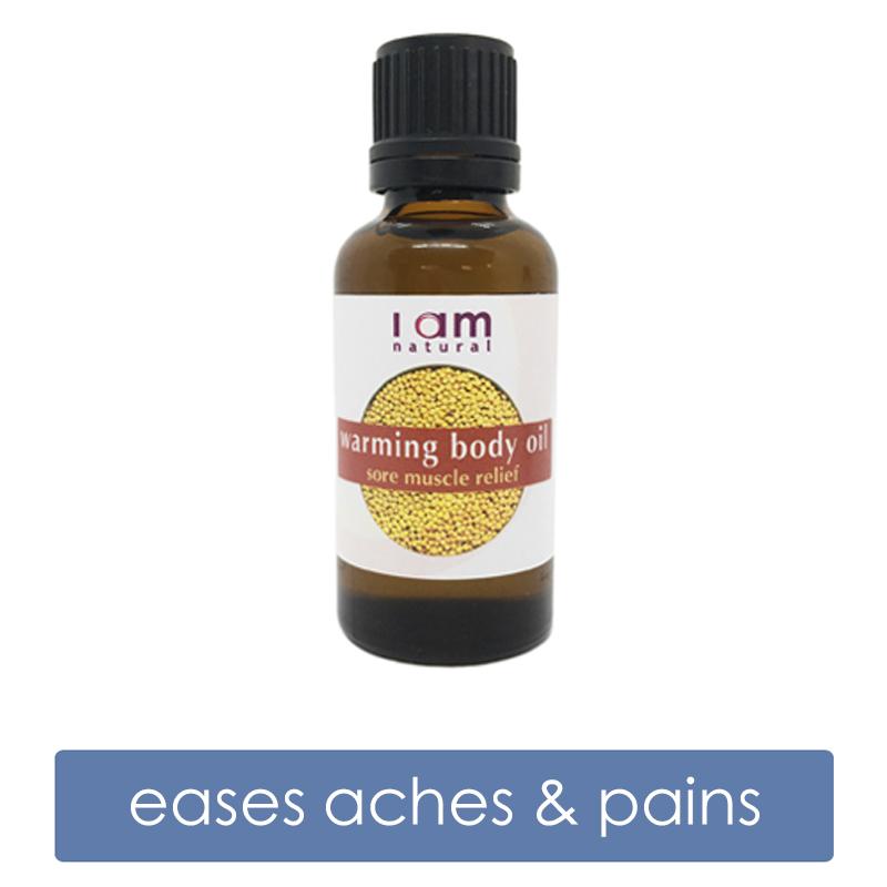 Organic Warming Joint & Muscle Body Oil