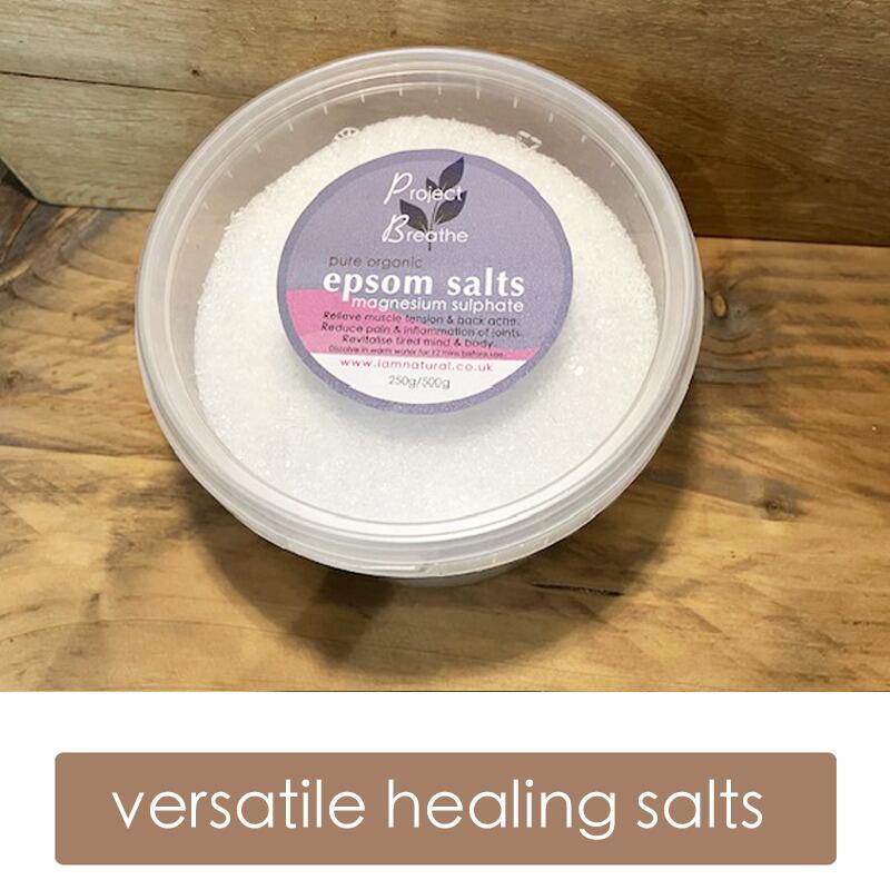 Natural organic epsom salts