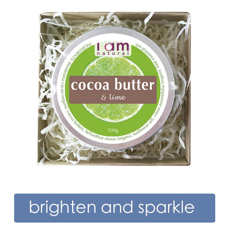 Organic Cocoa Butter & Lime Body Balm Gift Box