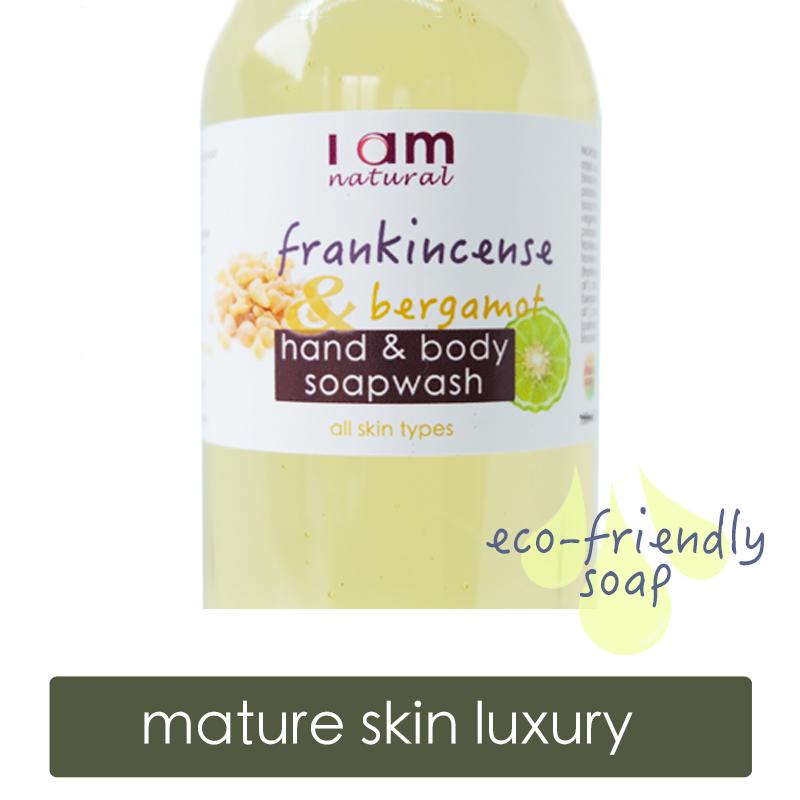Organic Frankincense & Bergamot Hand & Body Wash
