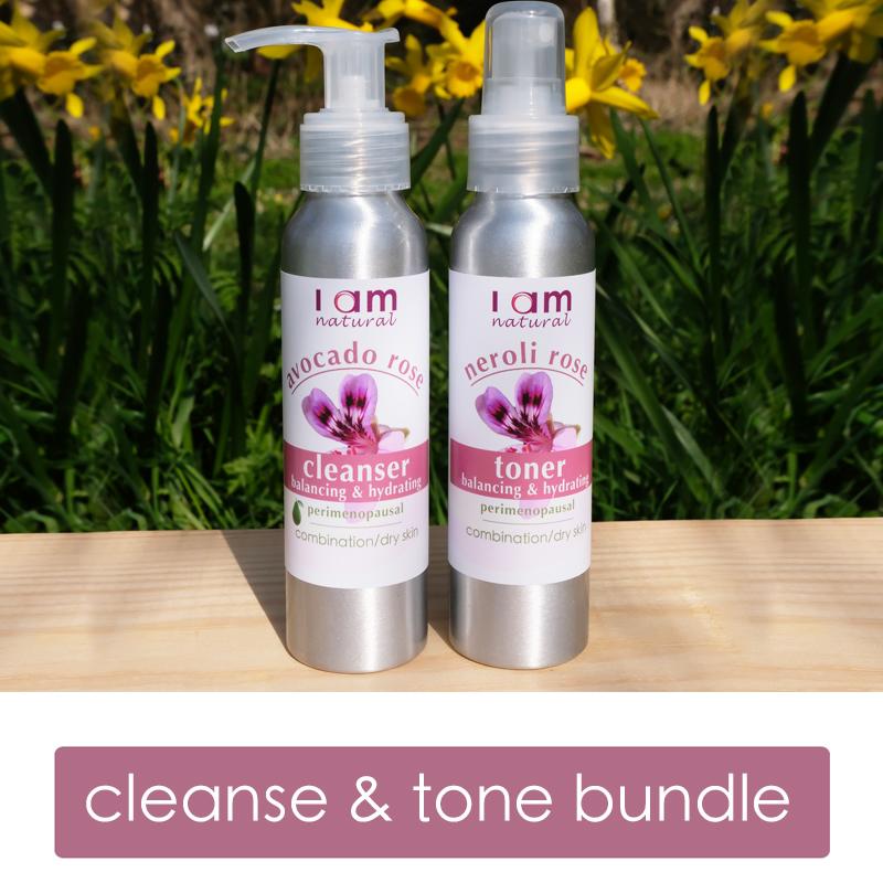 Organic Avocado Rose Cleanse & Tone Bundle