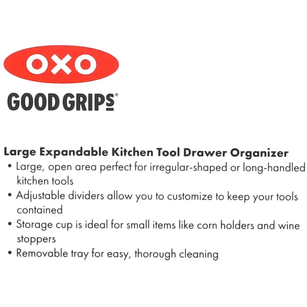 OXO Large Expandable Tool Drawer Organizer